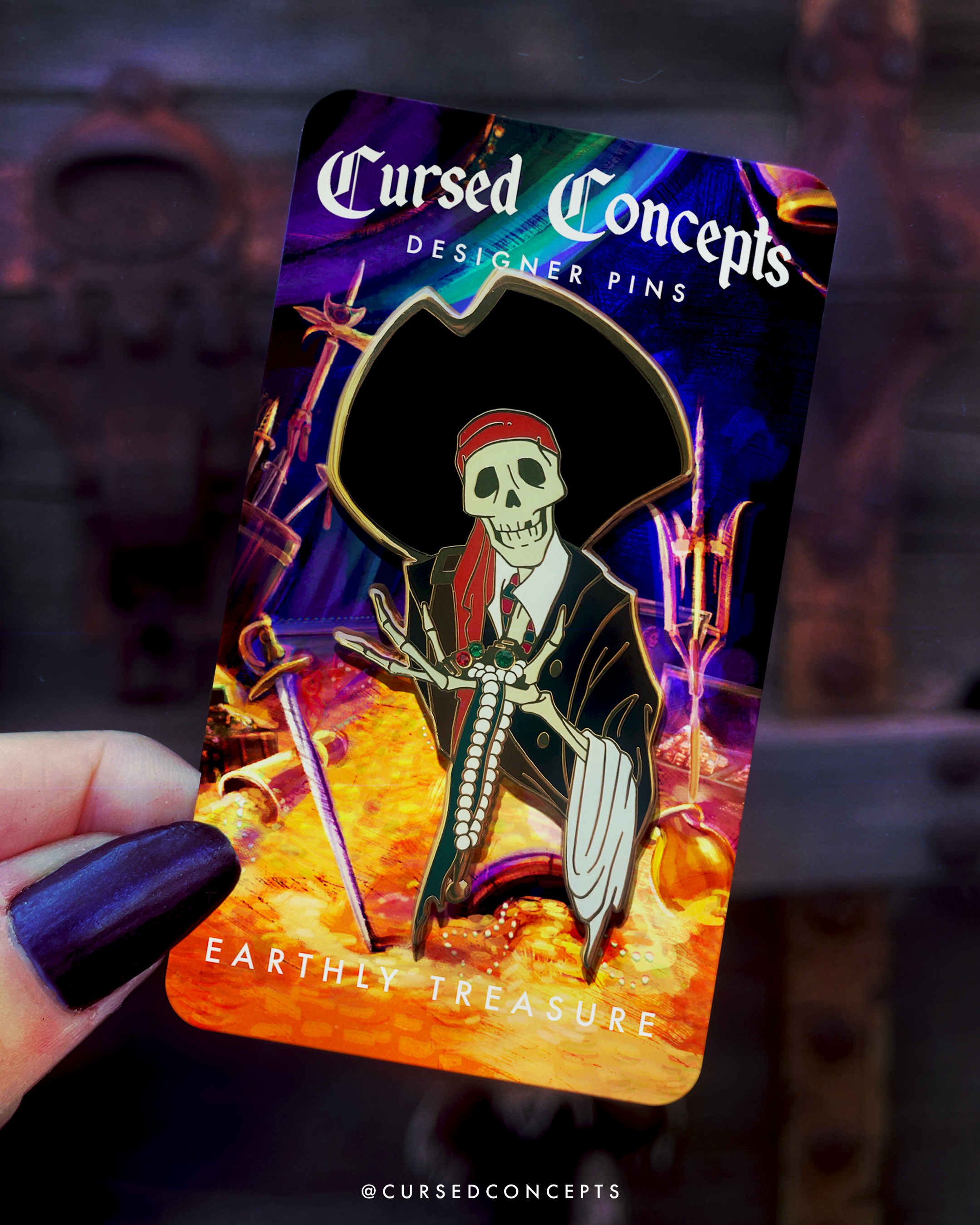 Curséd Pirate Treasures "Earthly Treasure" LE 100