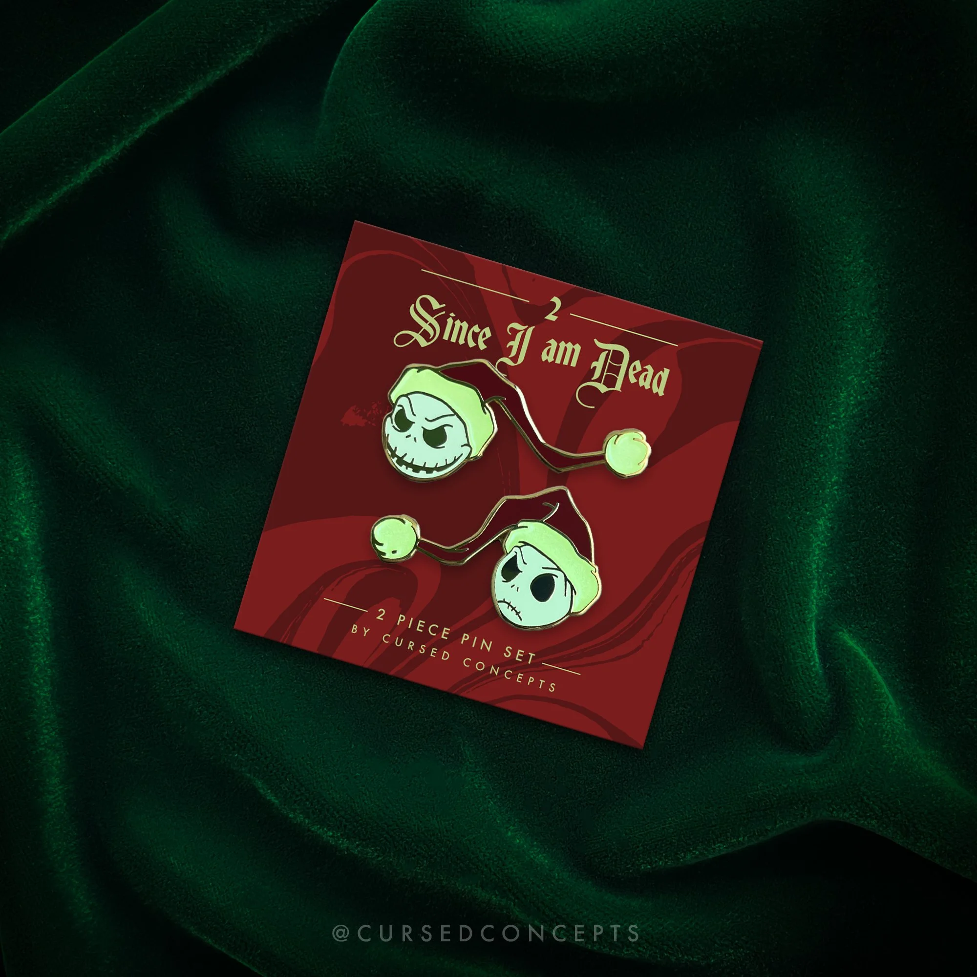 "Since I Am Dead" Pin Set 2 (Limited Release)