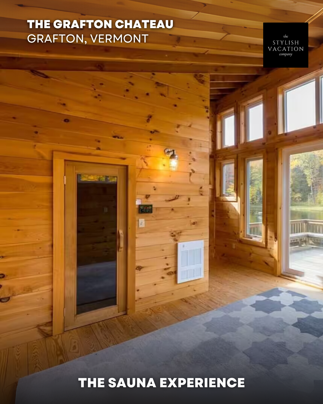 A Day of Wellness at The Grafton Chateau: Sauna, Outdoor Shower, and More