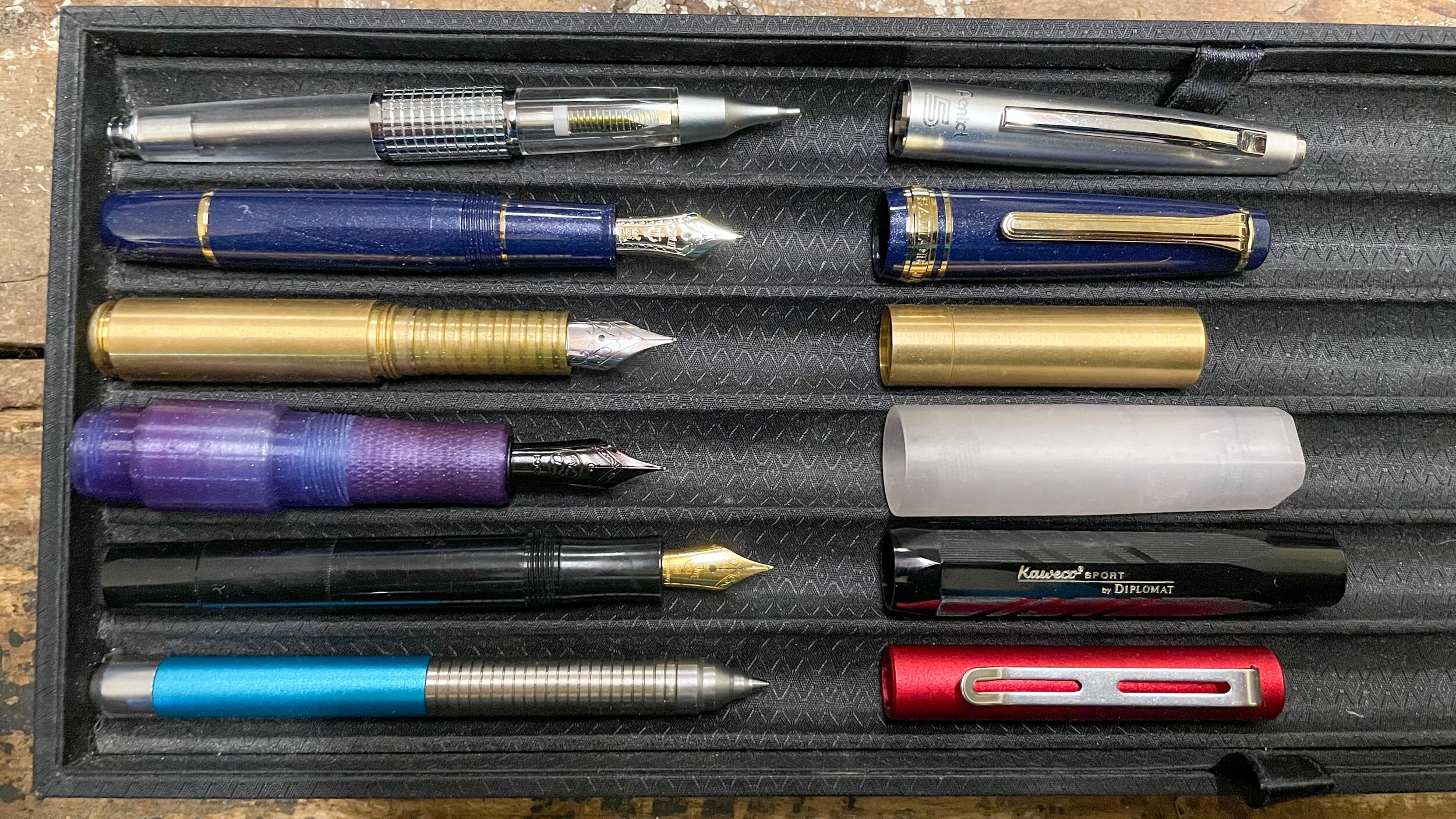 To ask what these pens were!