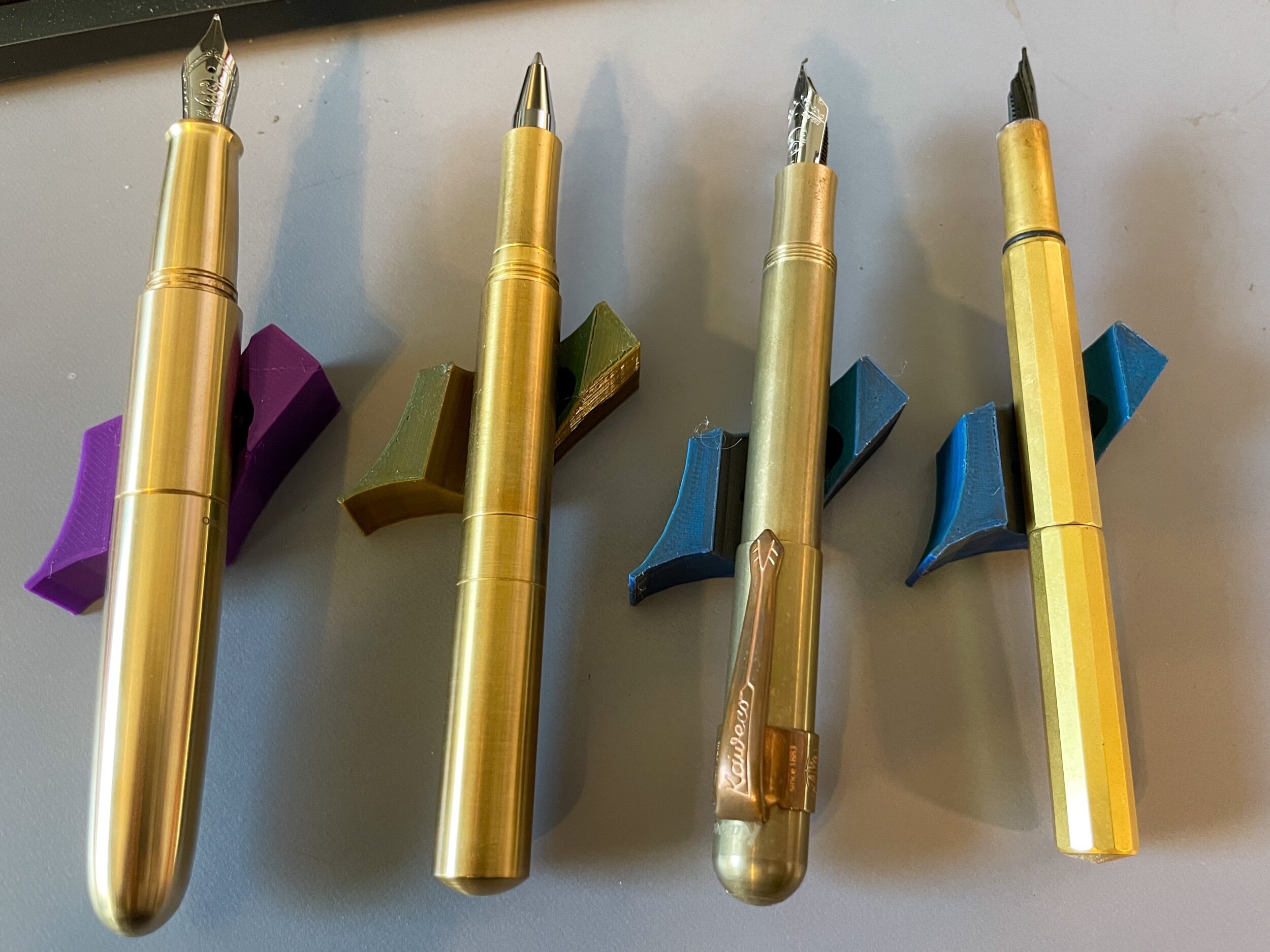 Zegenen mixer Aardappelen Accounting for the ensso PIUMA Pocket Fountain Pen in Brass — Penquisition