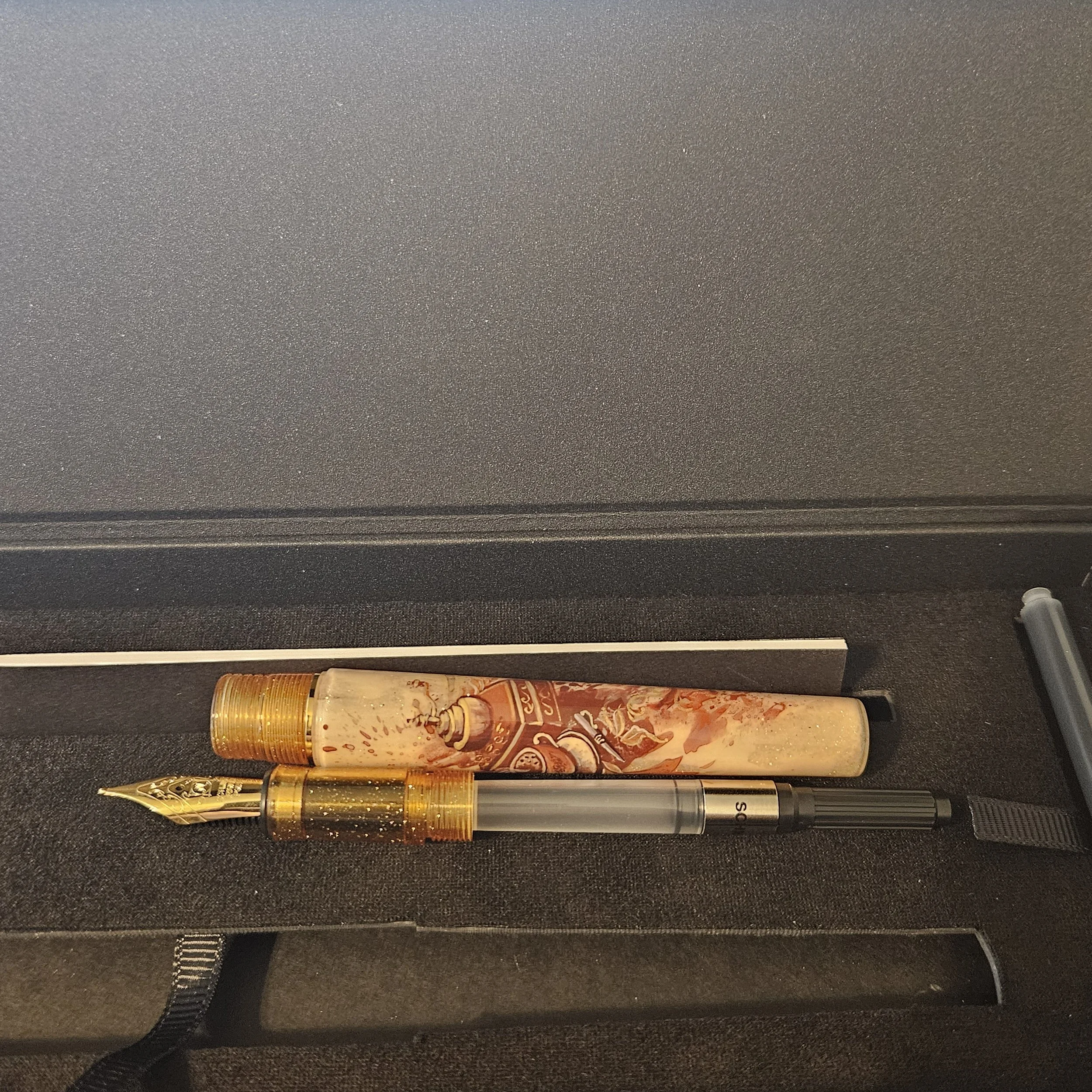 Benu Tribute Fountain Pen: “Black Coffee” edition. A tribute to Ella Fitzgerald