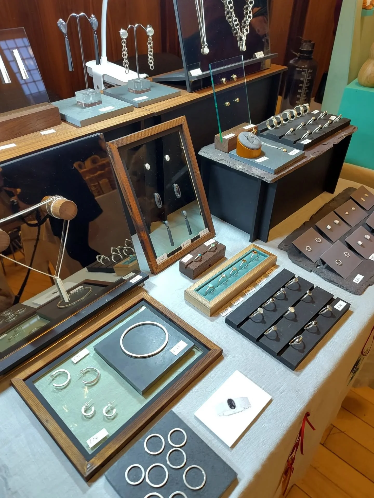 We're all set up for @SPOTdesignmarket this weekend @pollokshawsburghhall
.
Pop in for some festive shopping, with lots of local craft to choose from for those special gifts - or a wee treat for yourself! 🎄
.
Open all weekend (13th and 14th December