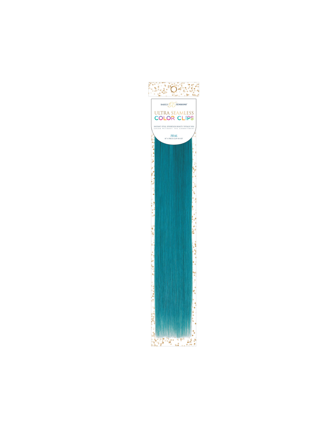 18" Instant Color Clip Packaging Image in Teal