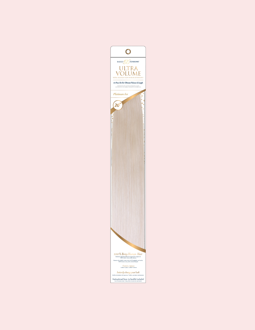 20 inch Ultra Seamless Clip In Extensions — Barely Xtensions display picture 1
