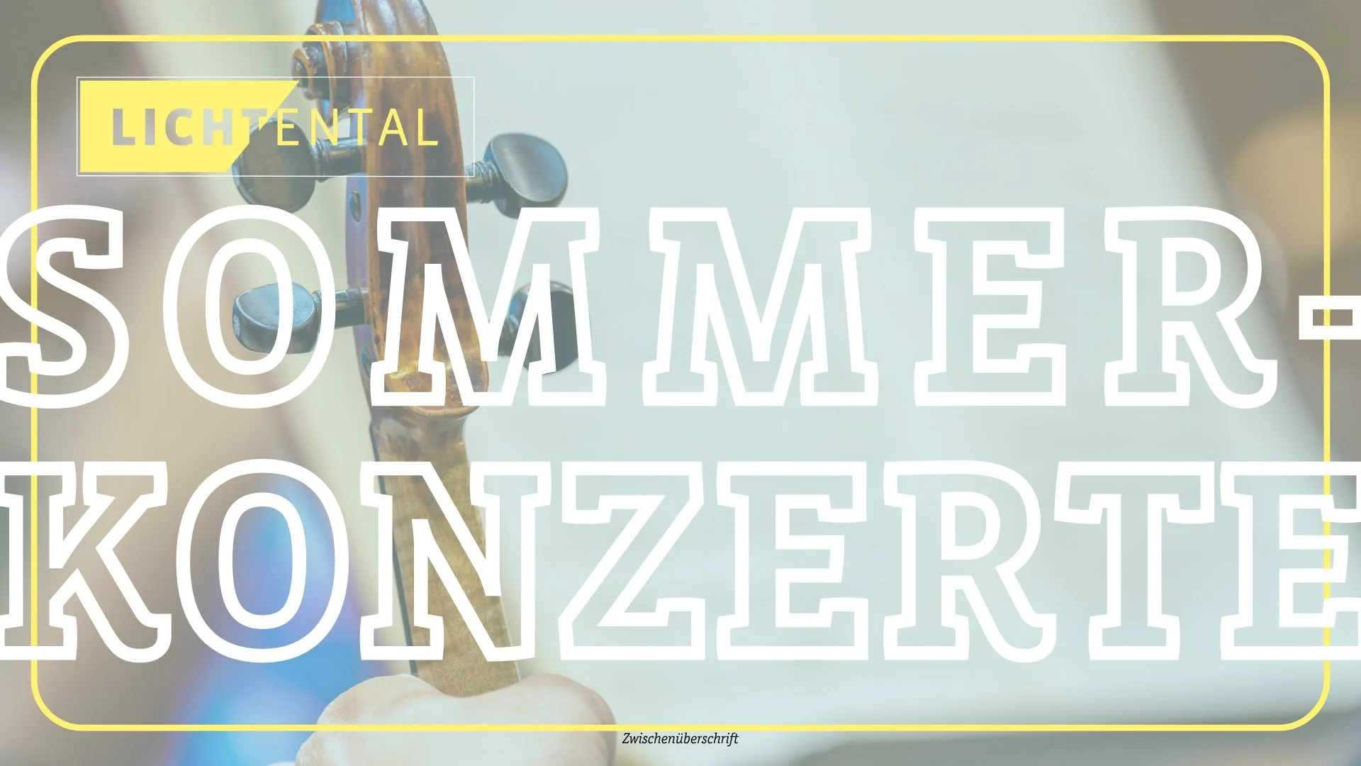 Sommerkonzerte 2026