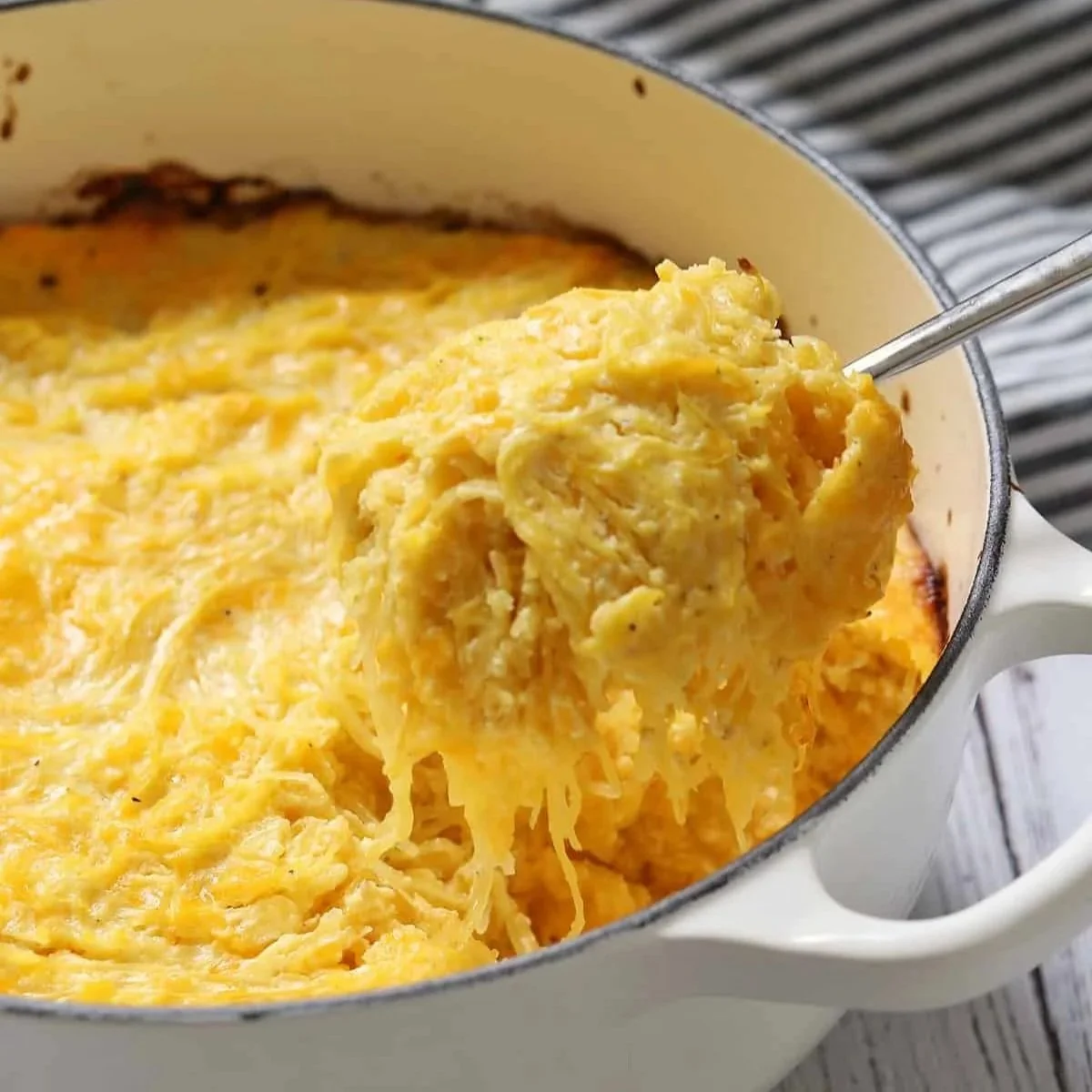 Cheesy Spaghetti Squash Casserole (from Healthy Recipes Blog)