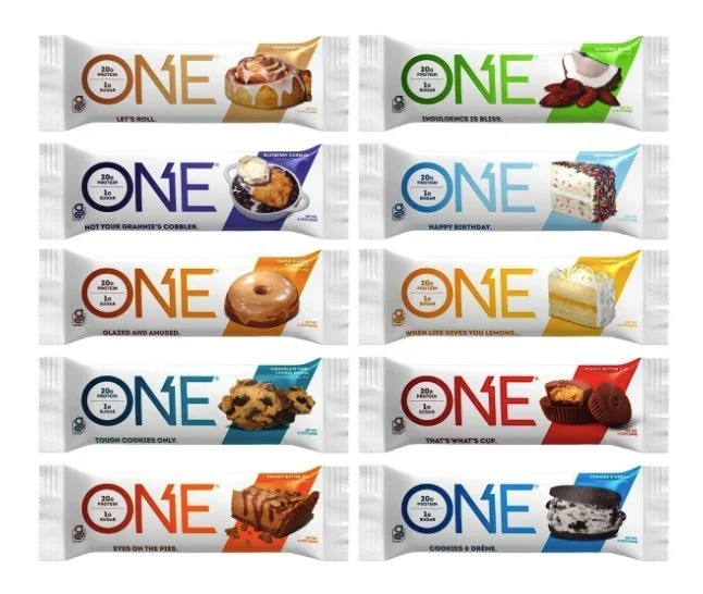 Protein Bars, Variety Pack Sampler, Gluten Free 20g Protein and Only 1g Sugar, 2.12 oz Bars (10 Pack) 