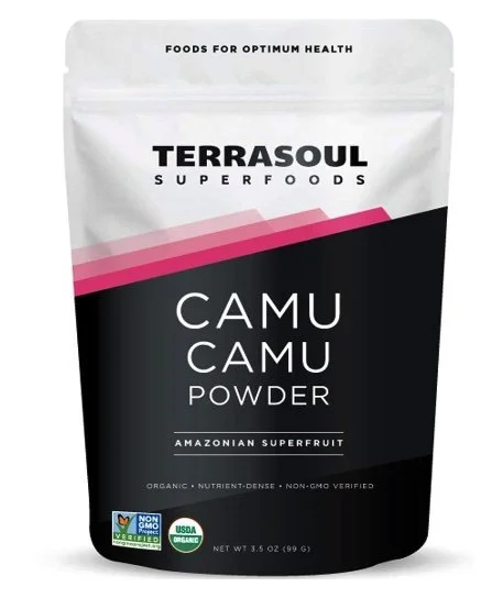 Terrasoul Superfoods Organic Camu Camu Powder, 7 Oz (2 Pack) - Raw | Vitamin C | Immune Support