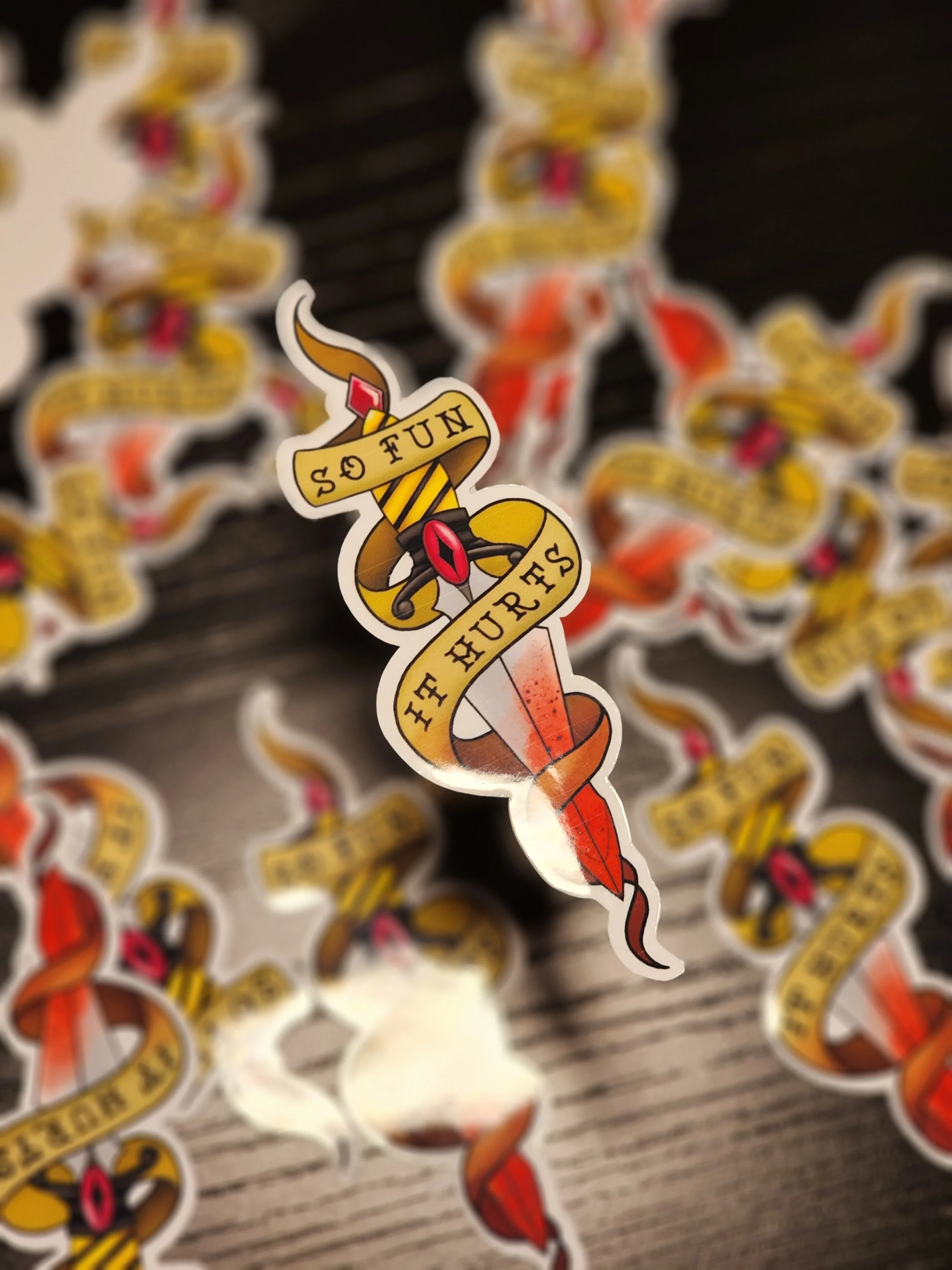 Desperado Club Tattoo sticker