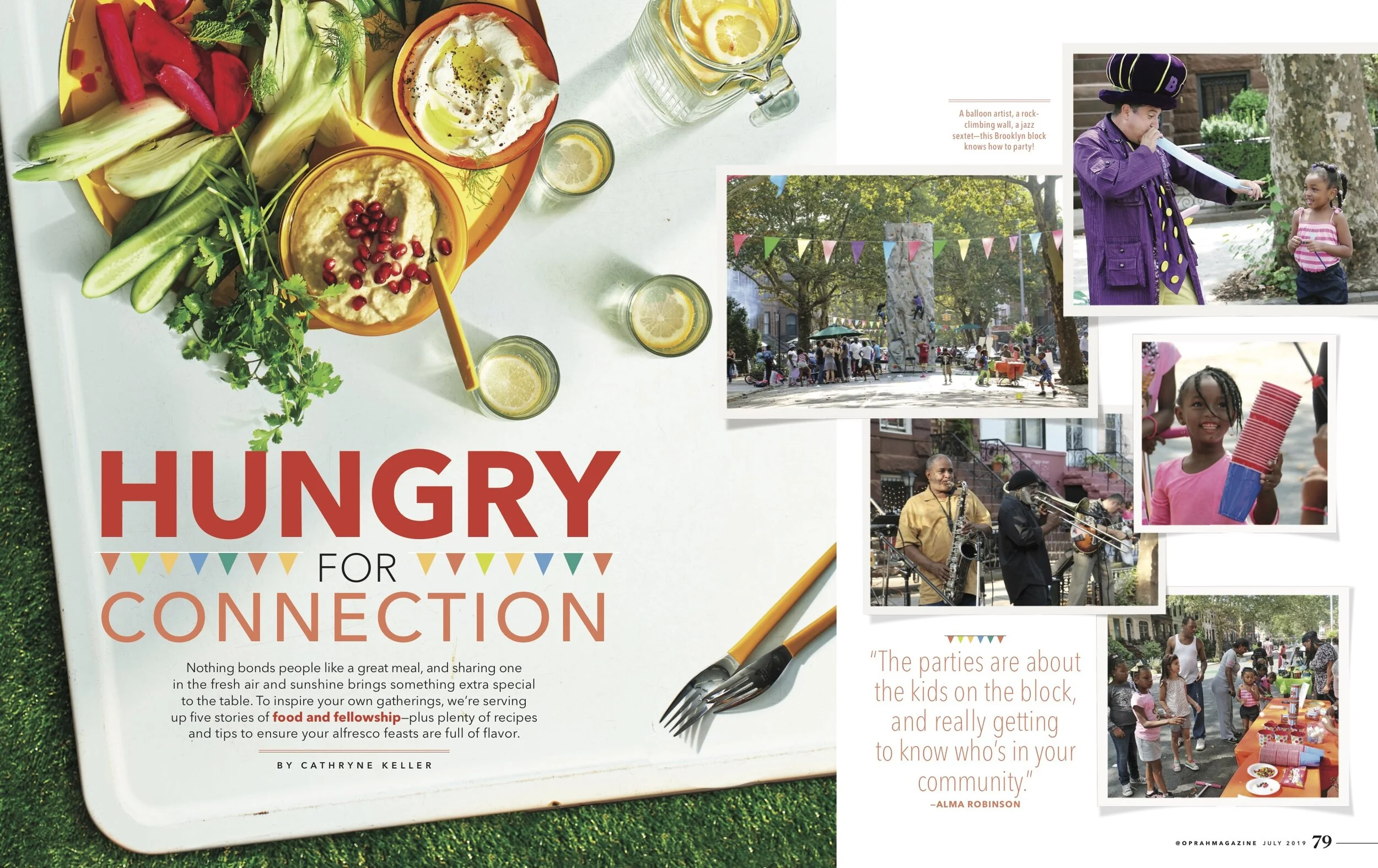 O, The Oprah Magazine July 2019 Summer Food