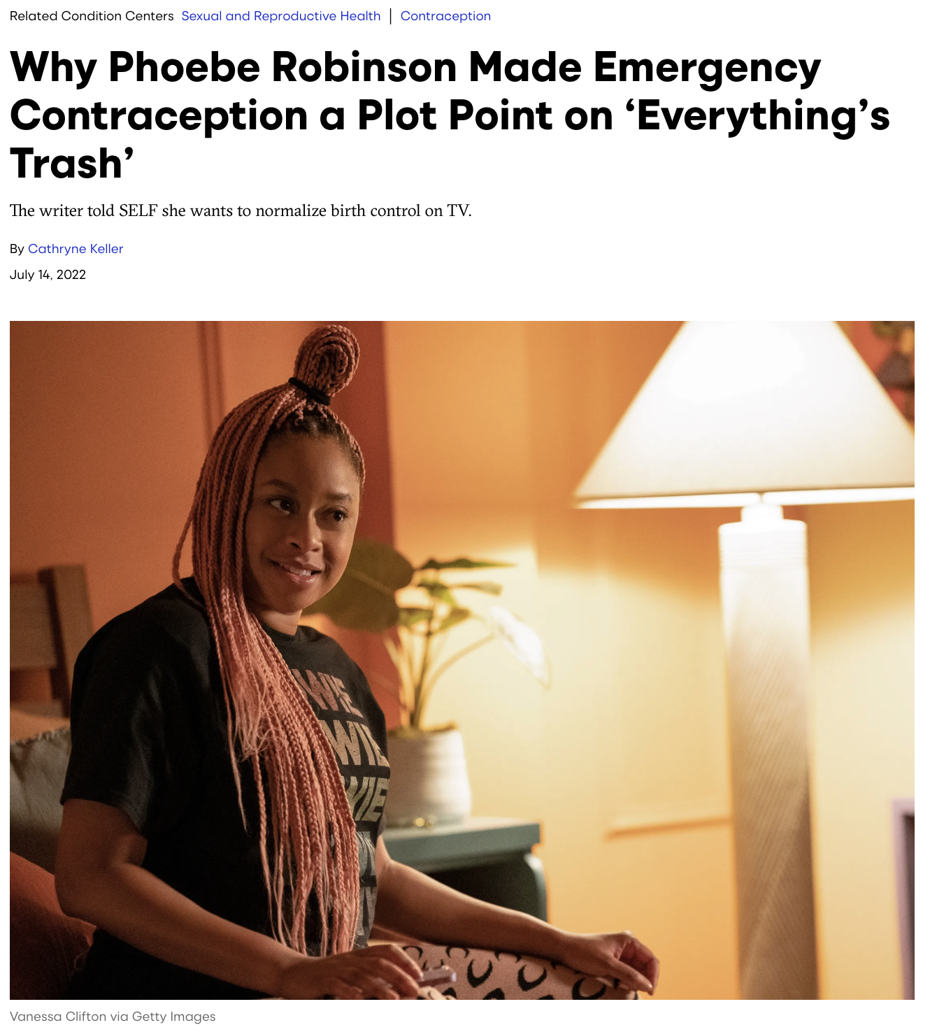 Phoebe Robinson as-told-to SELF