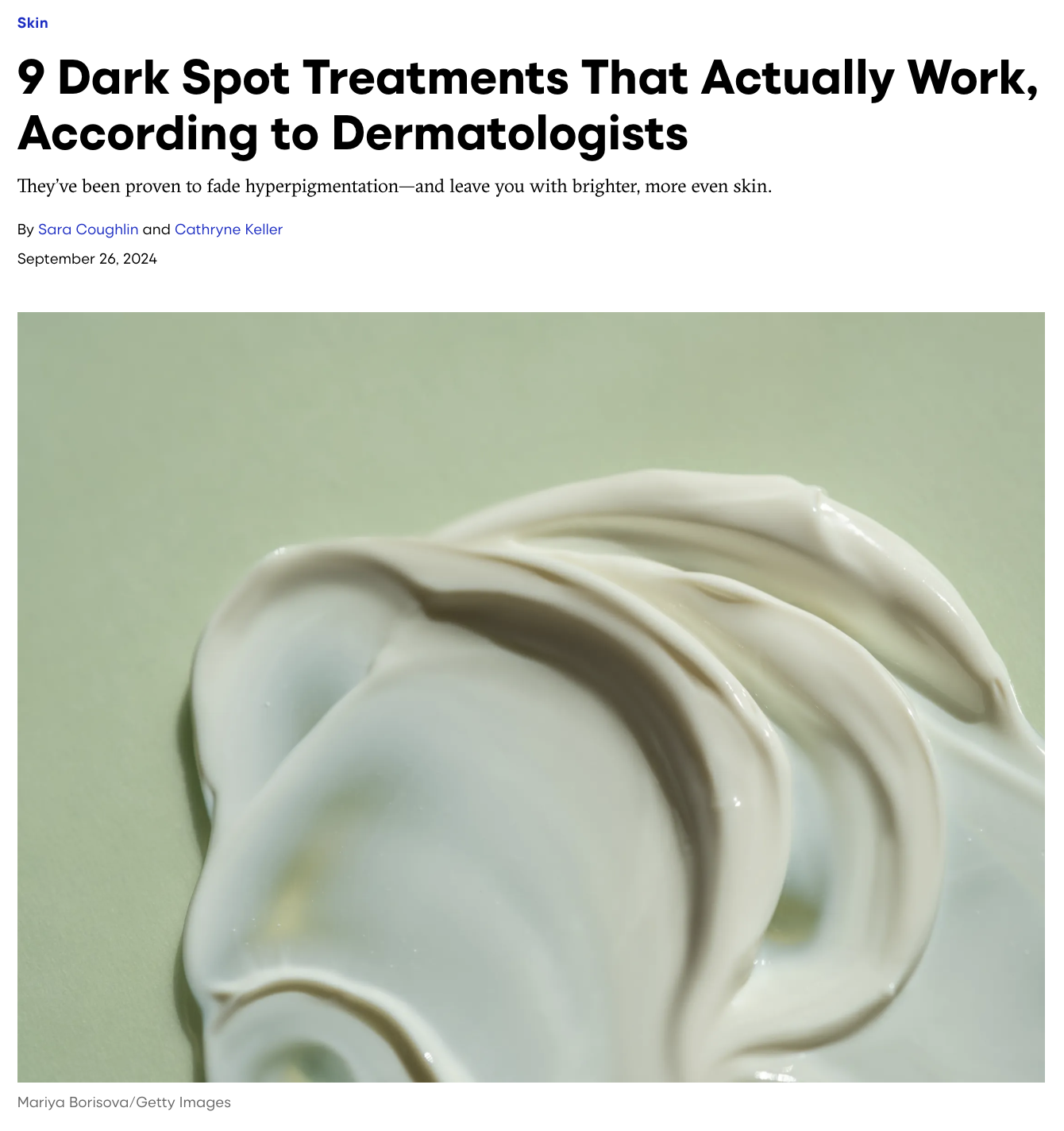 Dark Spot Treatments SELF