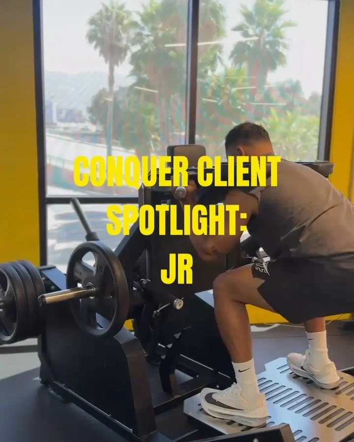 CONQUER CLIENT SPOTLIGHT: @quincycarmichaeljr 

Campus Pastor @southhillsburbank He&rsquo;s committed to building a rhythm of weekly activity and staying in great physical shape&mdash;to stay active, present, and engaged with his son.

Currently conq