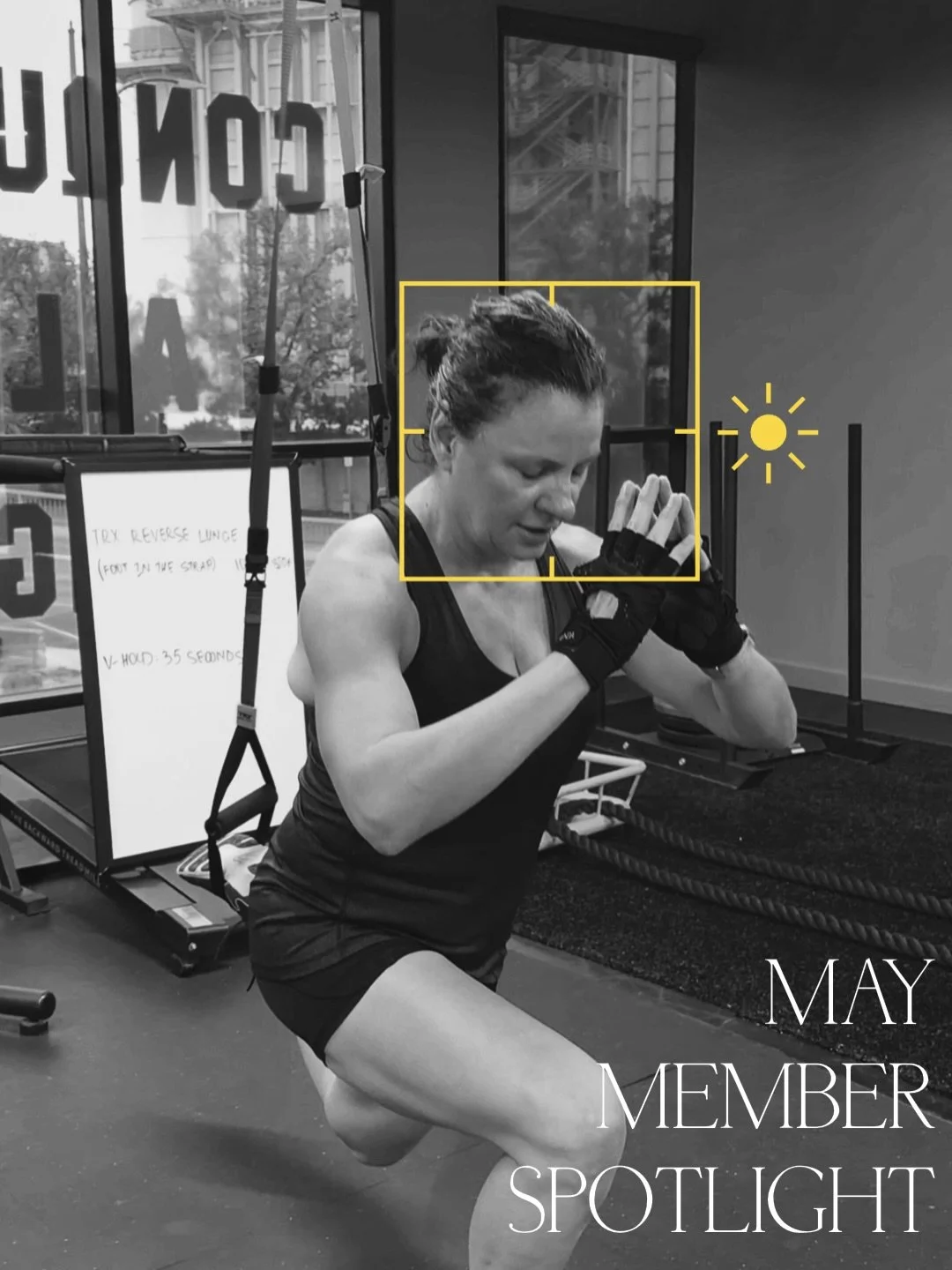 🌟 May Member Spotlight: Marie-Helene Desbiens 🌟

Marie-Helene is pure consistency and strength. She never misses a workout and always shows up fully committed. Her form is exceptional, but what stands out most is her mindset always eager to learn, 