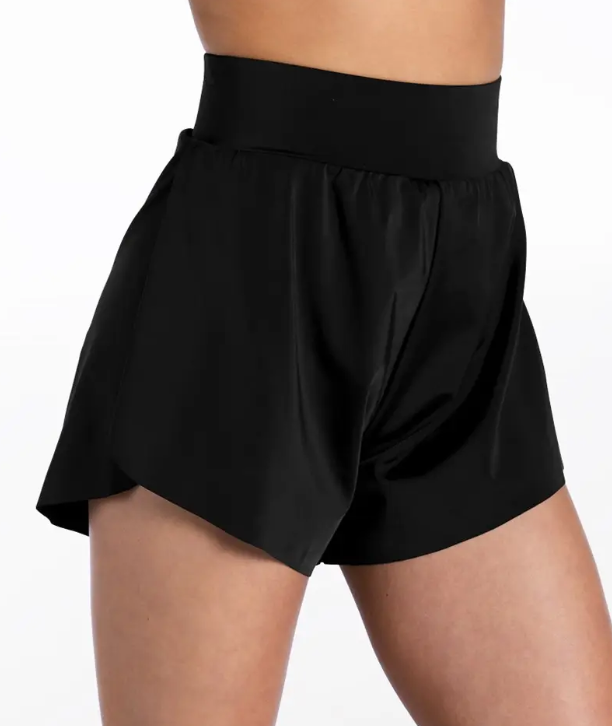 Flowy Short Black.png
