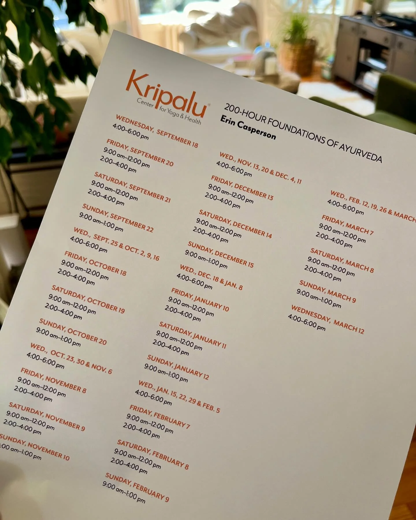I&rsquo;m so excited! This is going to be a great year! 🪬💙🌀

The next step in my journey @kripalucenter 

#plantmagic #bekind #highvibefood #compassion#ayurvediclife #highvibeliving #mindfulliving #melrosema #02176 #yoga #gunayoga #selfcare #mothe