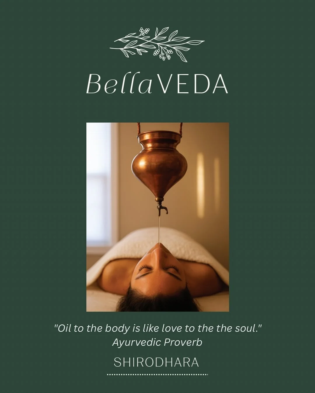 Wondering what a Shirodhara treatment is like?

I&rsquo;m so lucky to be sharing this beautiful offering @the_estuary_essex 

Books are open through January.  Link in stories and through my website (link in bio).

Treat your nervous system to the bli