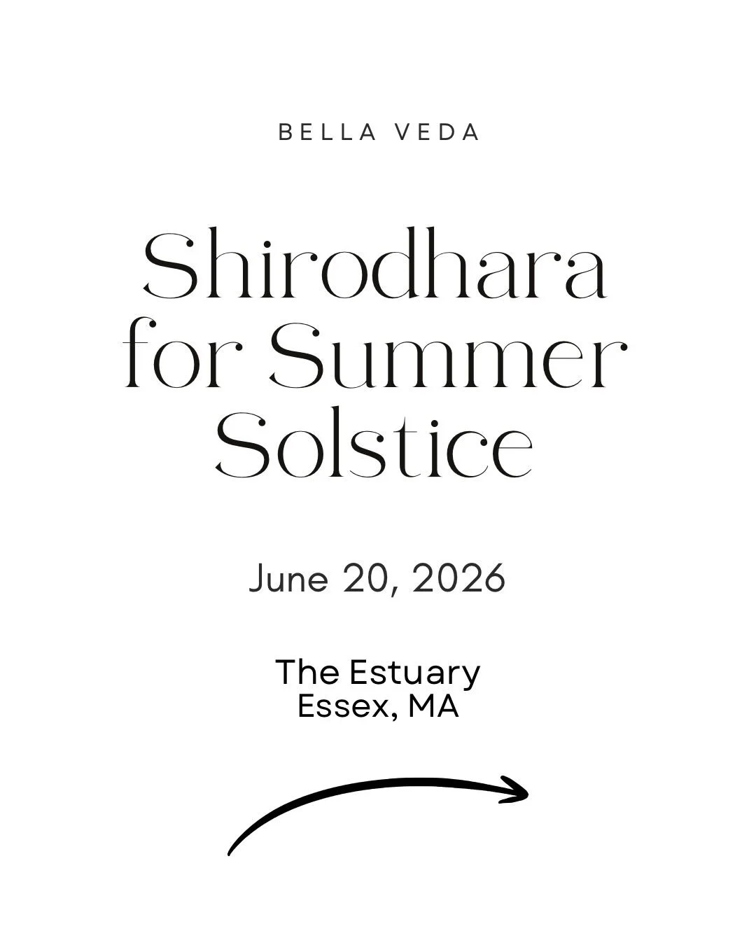 Honor the upcoming Summer Solstice ☀️with a cooling, calming Shirodhara treatment.  Two spots available on June 20th at 12:00 and 2:00 with me @the_estuary_essex 

Link in bio to book!

&ldquo;Healing isn&rsquo;t something we do for people, it&rsquo;