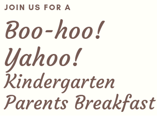 Boo Hoo Breakfast for Kindergarten