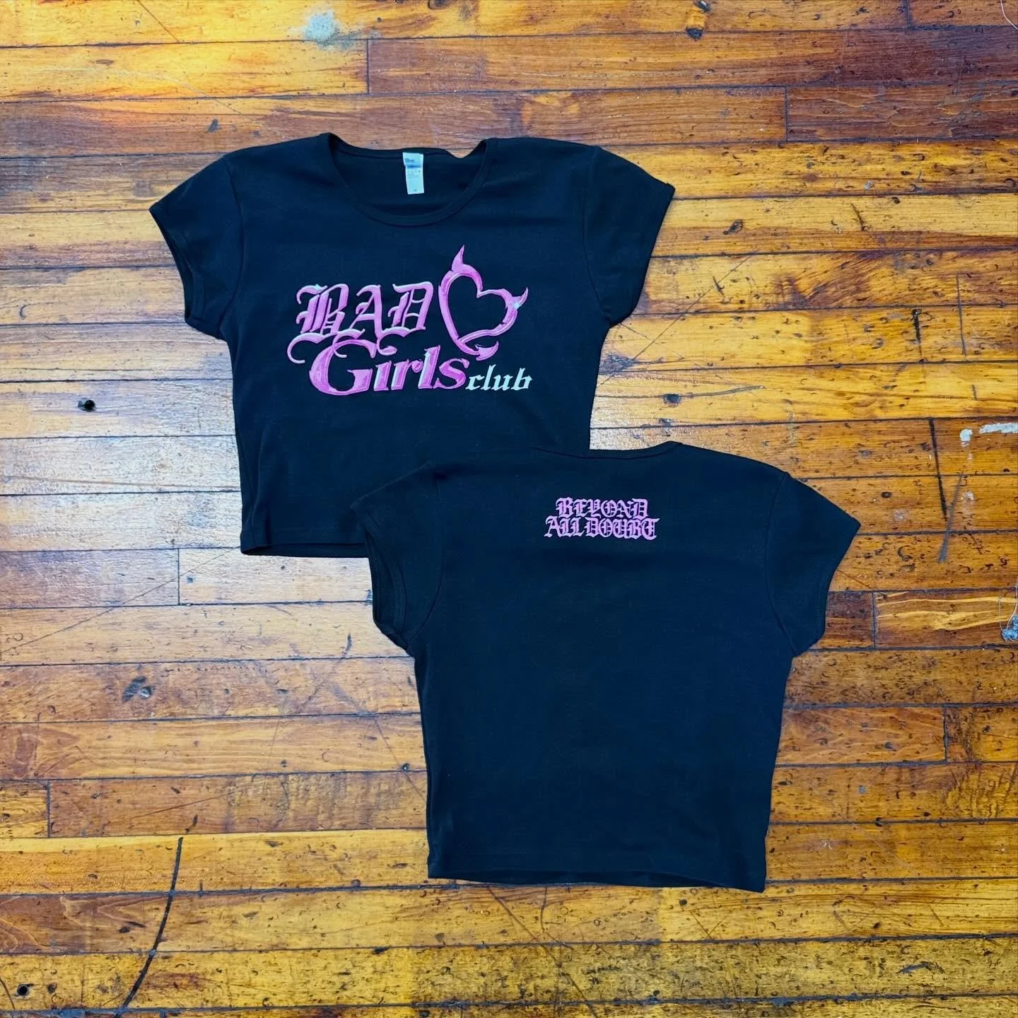 Some baby tees for @beyondalldoubtaz the other day 🤠