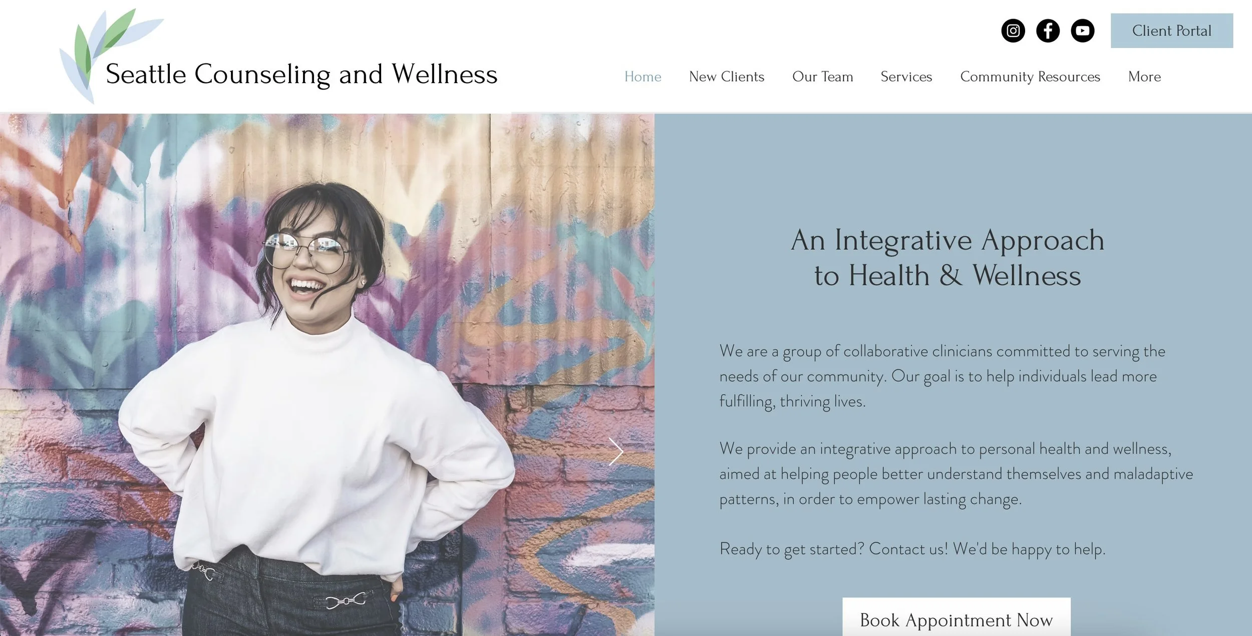 Psychotherapy Group Practice | Website with Blog/Vlog