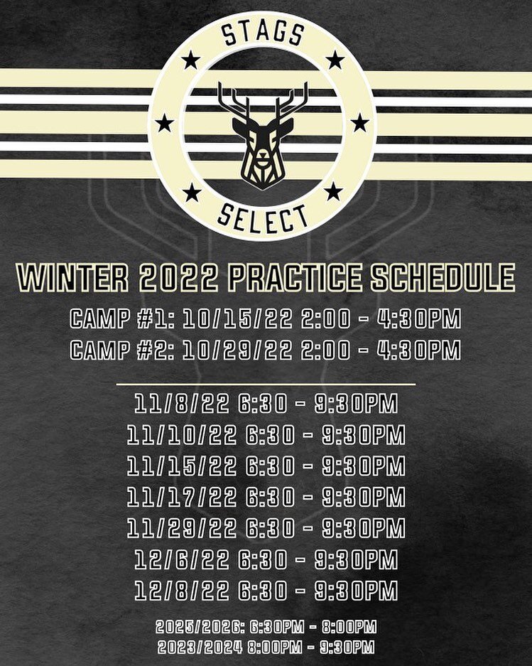 🗓Winter 2022 Practice Schedule 🗓

&bull;Here is our full practice schedule for our Winter 2022 season! Please be sure to take note and plan any car pools accordingly. 

&bull;Every Camp/Practice will be held at Aliso Niguel HS unless otherwise note