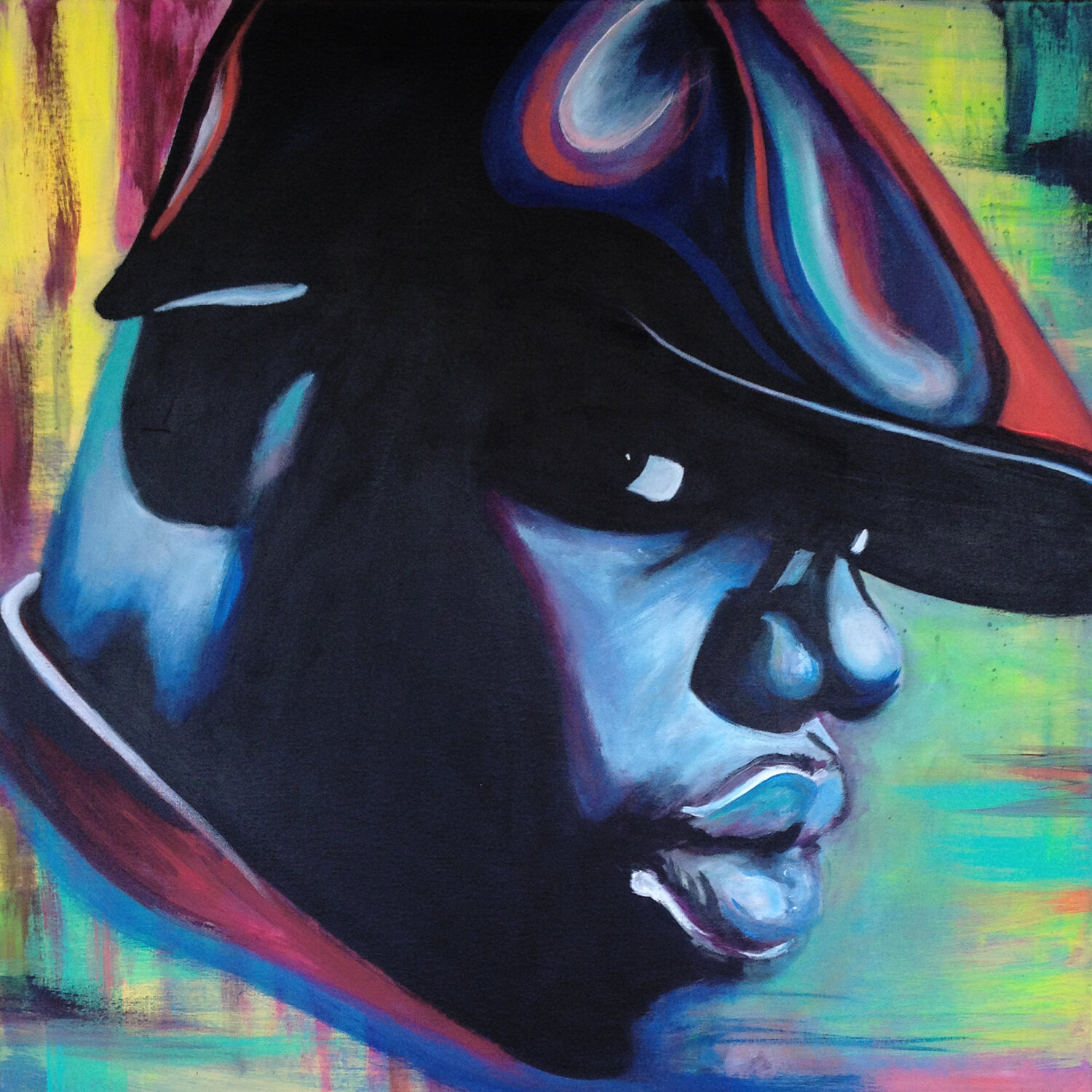 Miss Lushy Art - Biggie Smalls Art Portrait