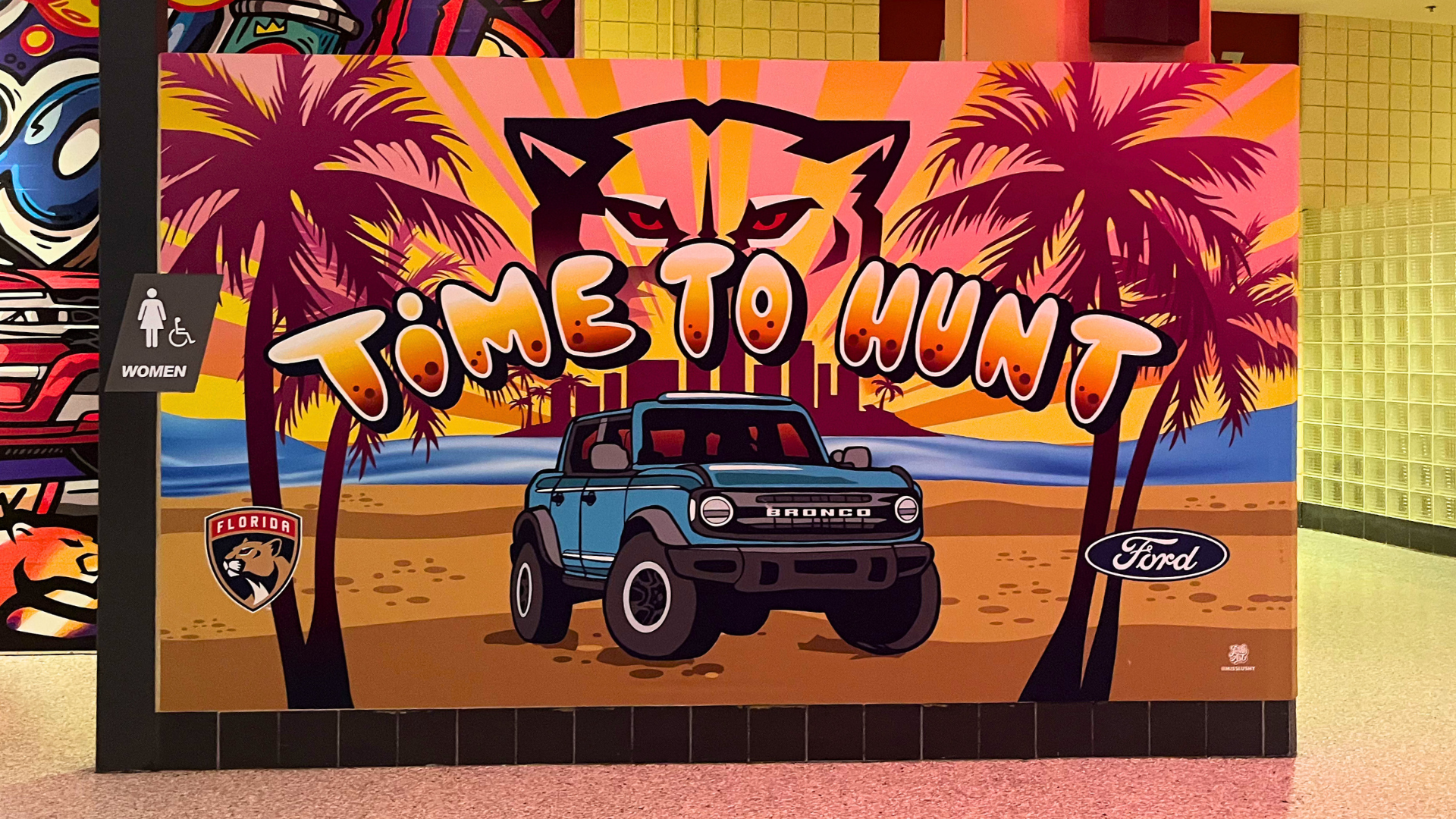 Miss Lushy Florida Panthers Mural with Ford 1.png