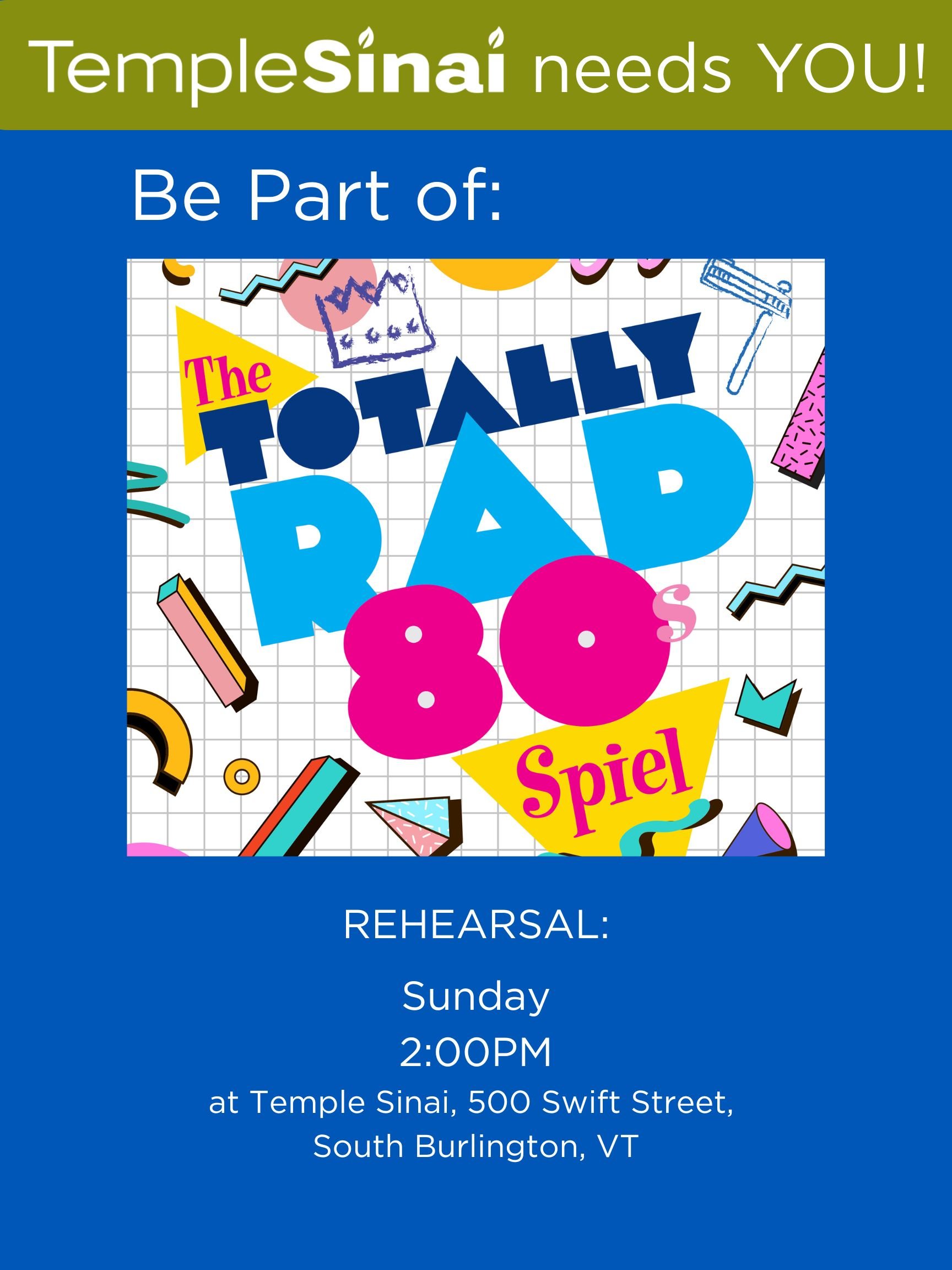 Purim Spiel Rehearsal 