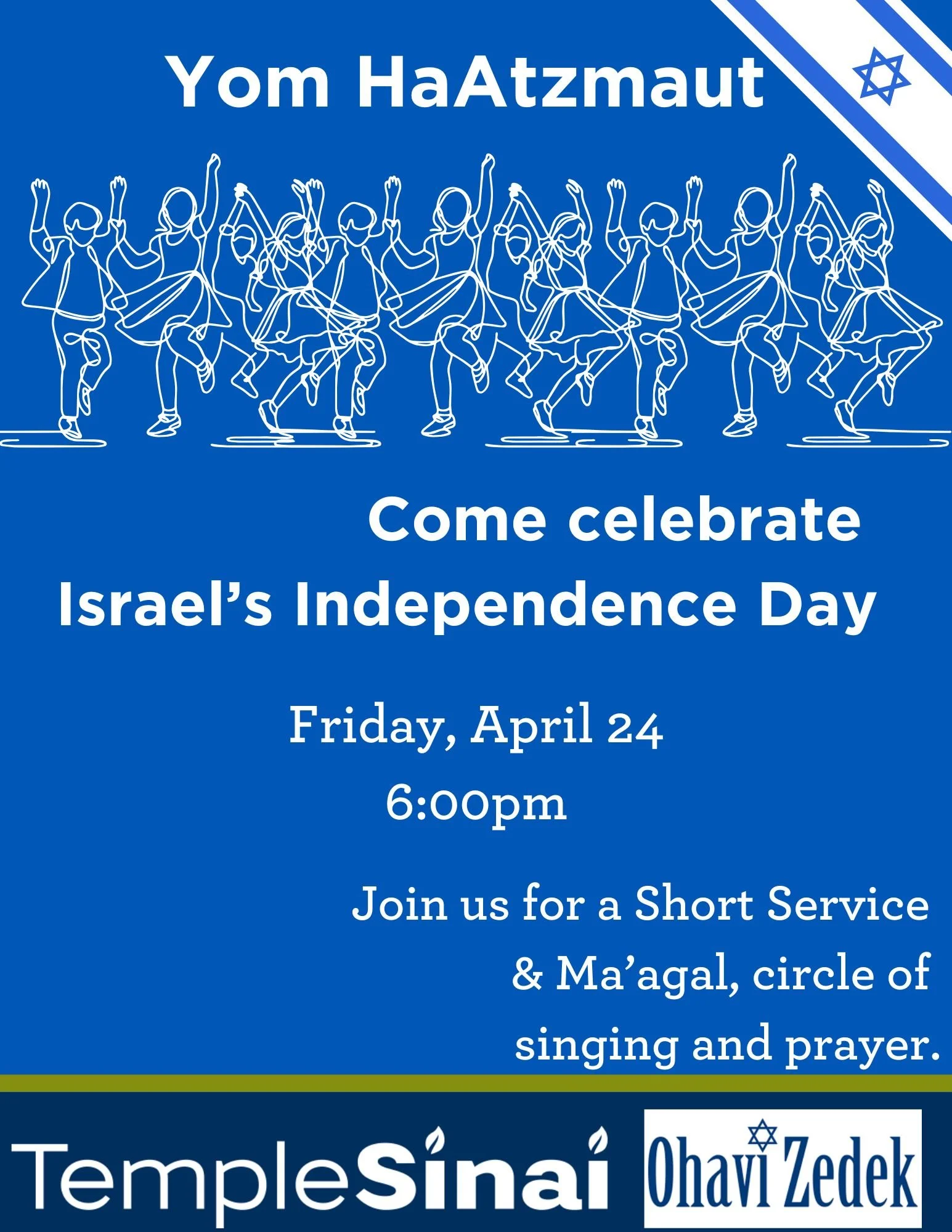 Yom HaAtzmaut and Kabbalat Shabbat 