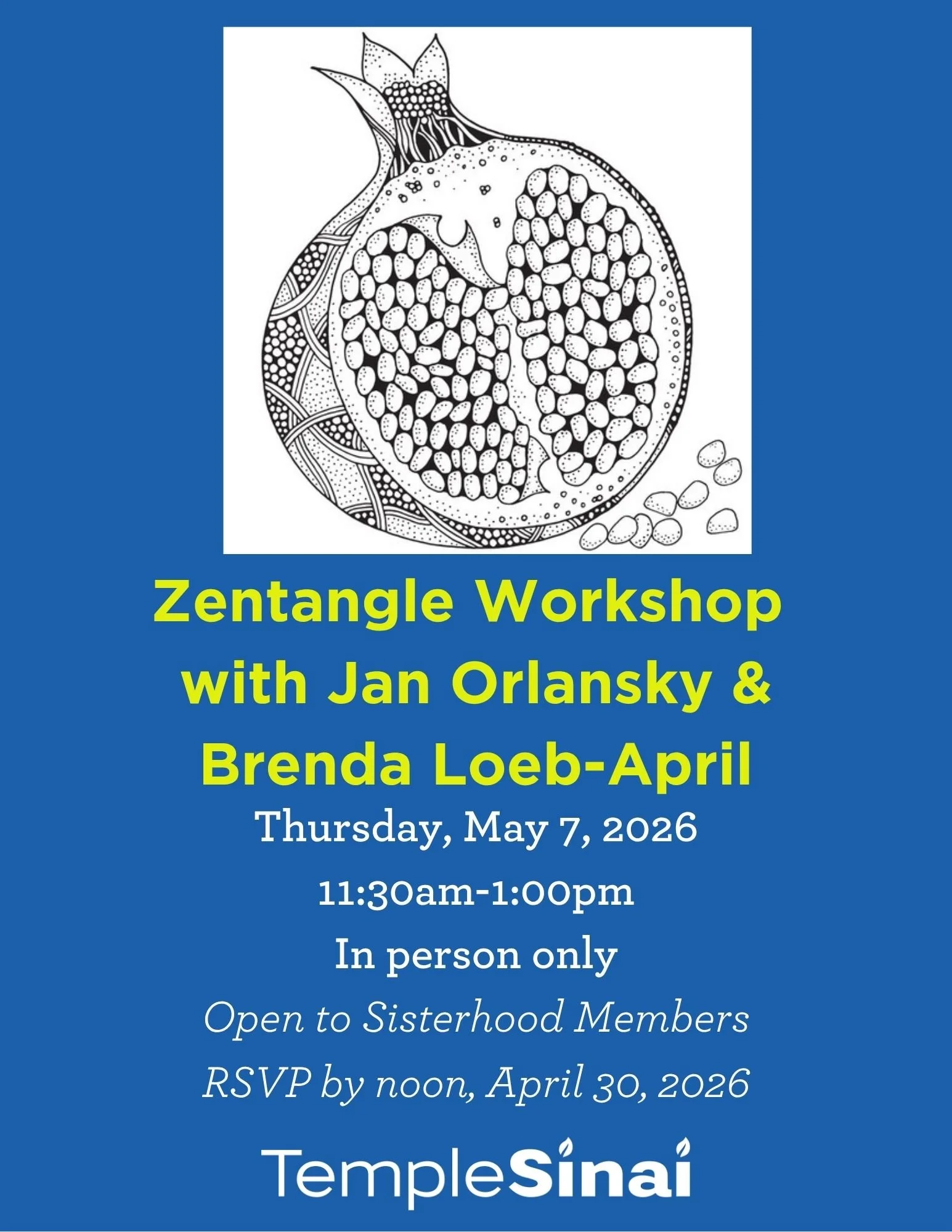 Sisterhood Zentangle Workshop