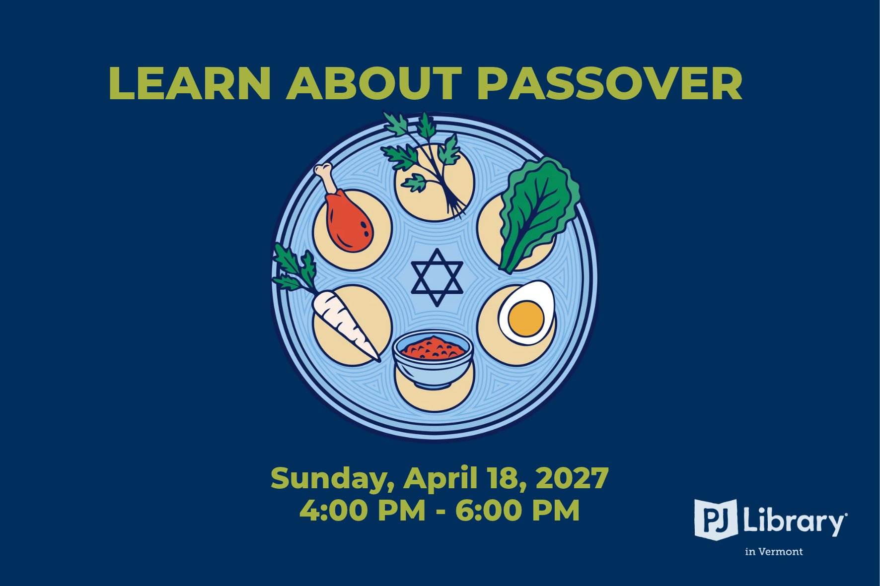 Young Families Learn About Passover