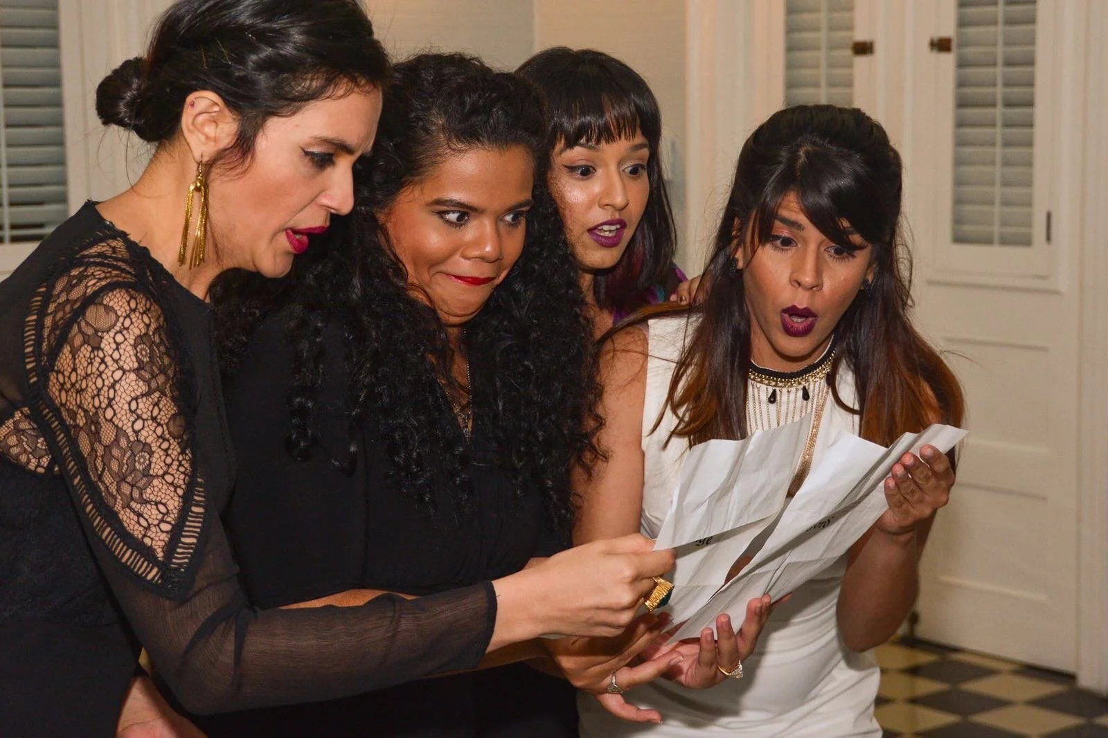 As Alice Ford in a scene from Falstaff