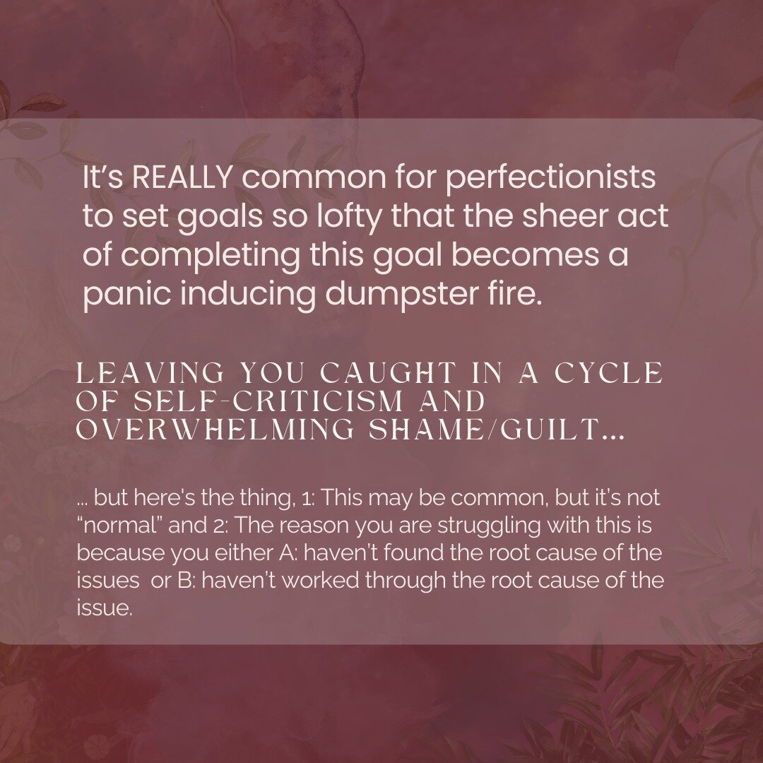 Perfectionism's trap is thinking 'more' and 'better' will lead to fulfillment. But when every goal becomes a mountain, the climb isn't exhilarating&mdash;it's exhausting. 

The truth? This cycle of endless striving and self-critique isn't about high 