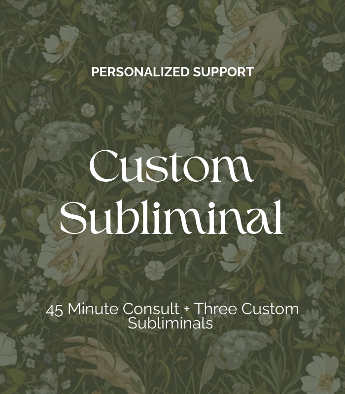 Custom Subliminal Recordings