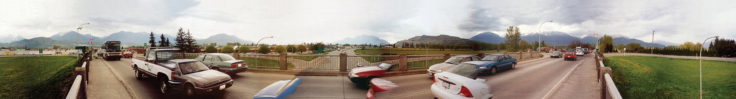 Chilliwack-Sardis Overpass, digital composite, 2002