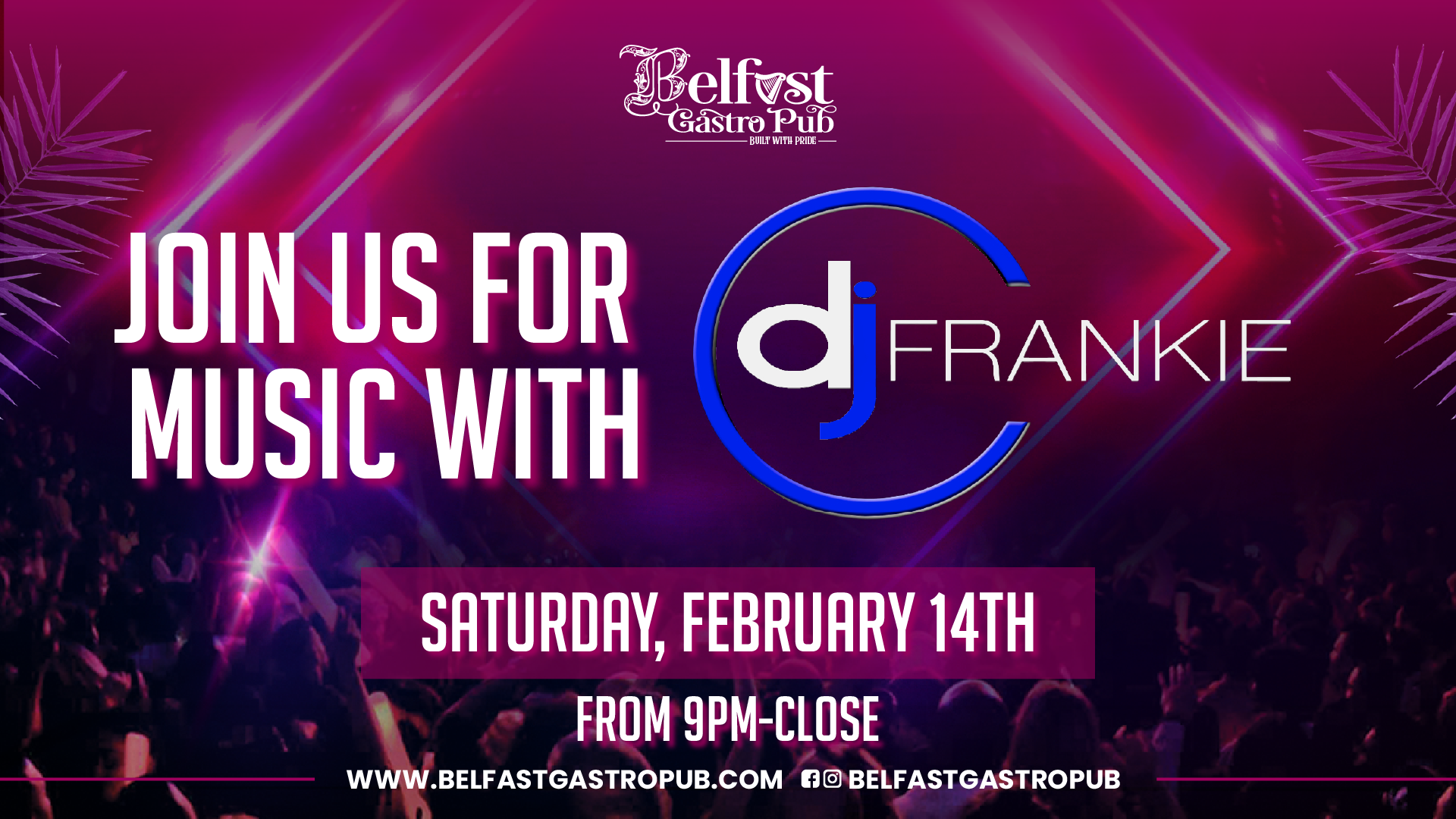 Music with DJ Frankie C