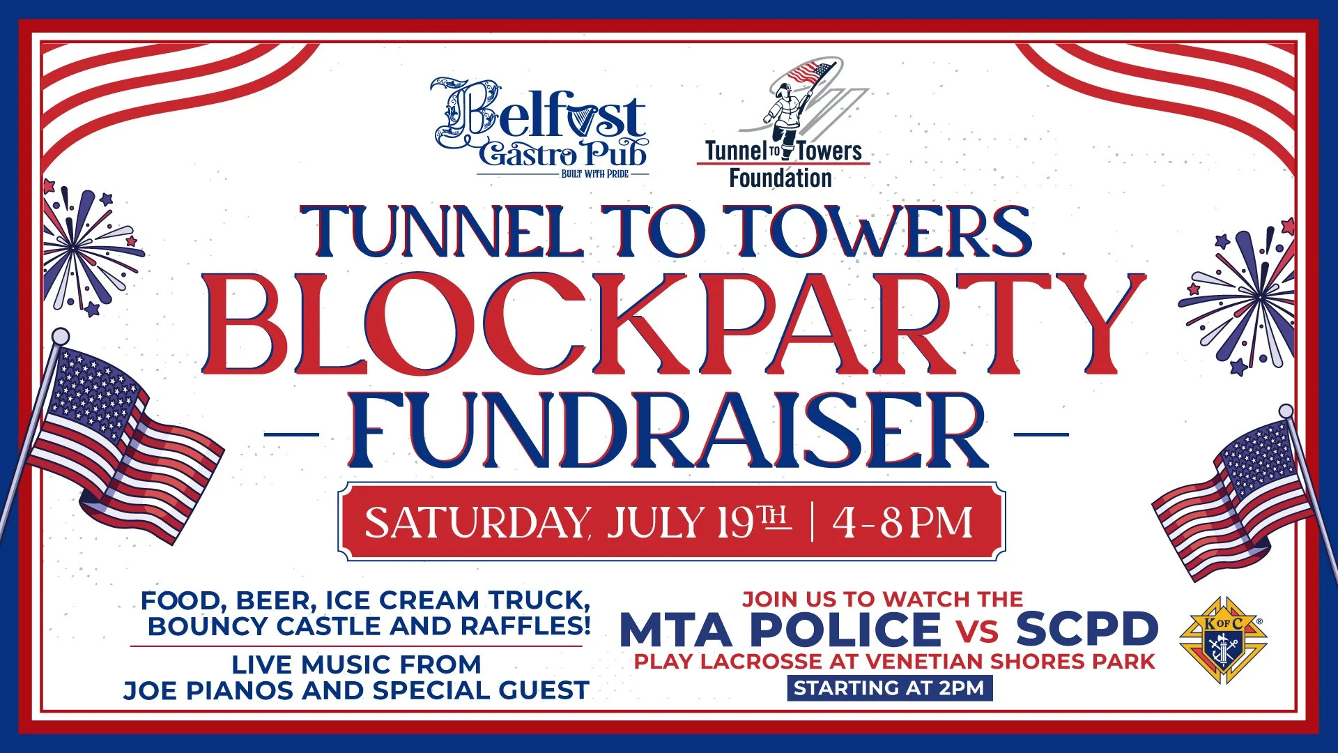 Tunnel to Towers Block Party Fundraiser
