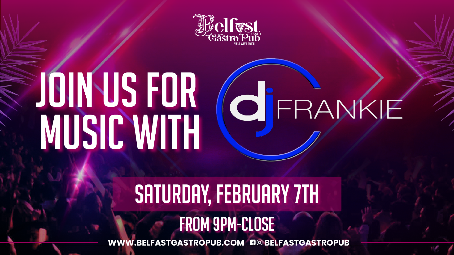 Music with DJ Frankie C