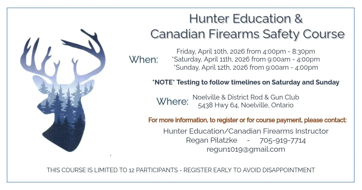 Hunter Education &amp; Canadian Firearms Safety Course