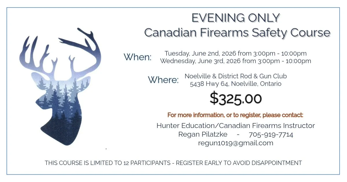 EVENING ONLY - Canadian Firearms Safety Course