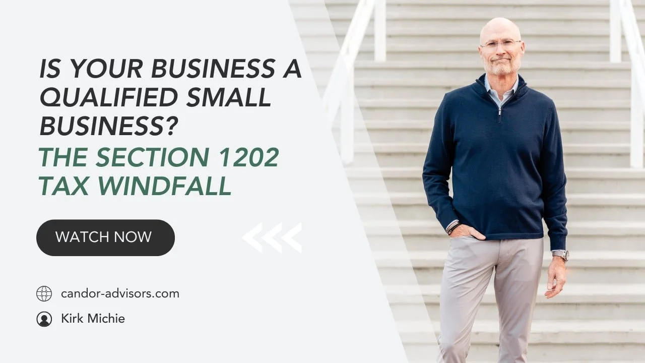 Is Your Business a Qualified Small Business? The Section 1202 Tax Windfall