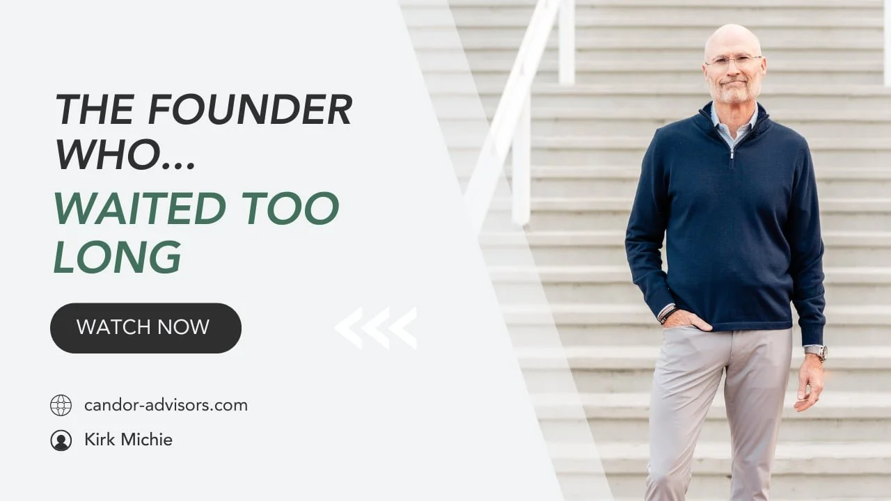The Founder Who… Waited Too Long