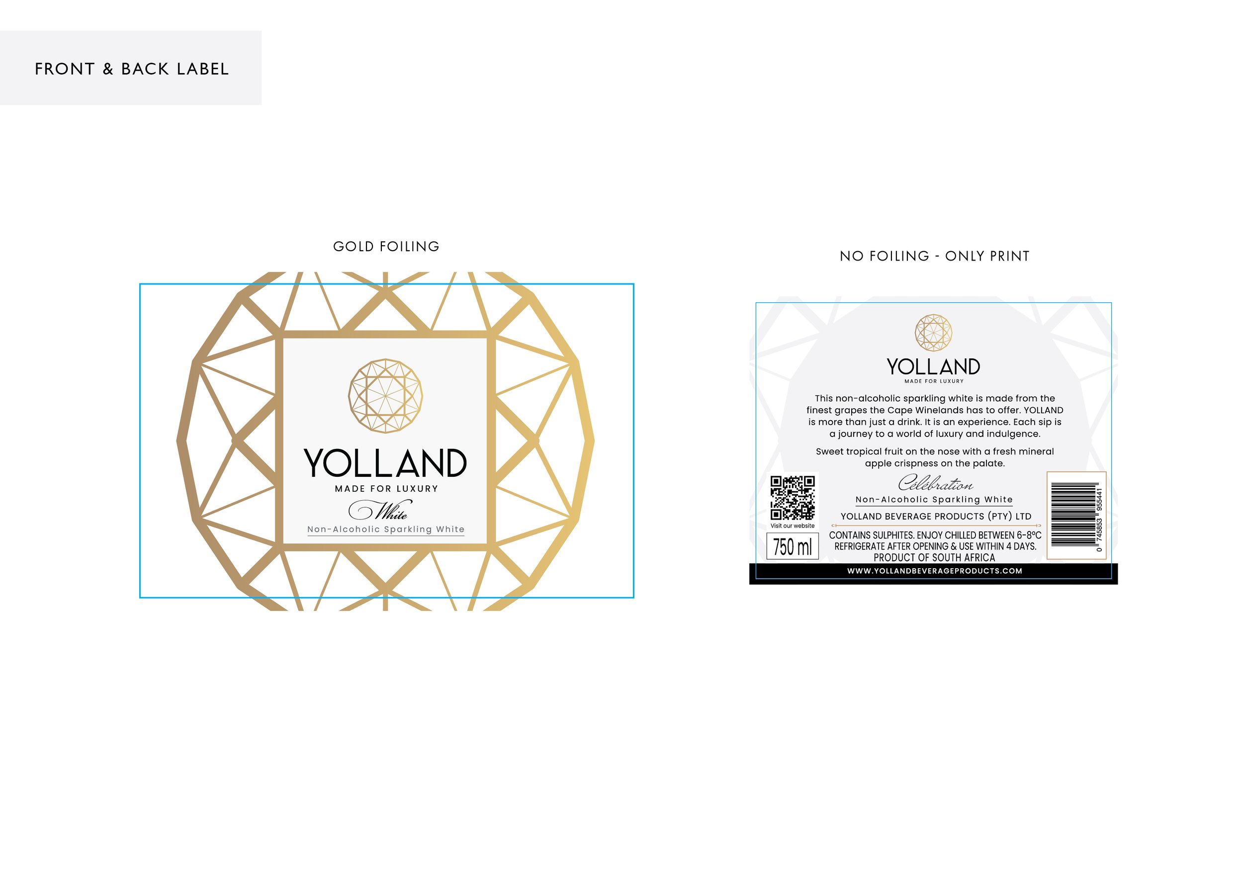 Yolland Non-Alcoholic Sparkling Wine