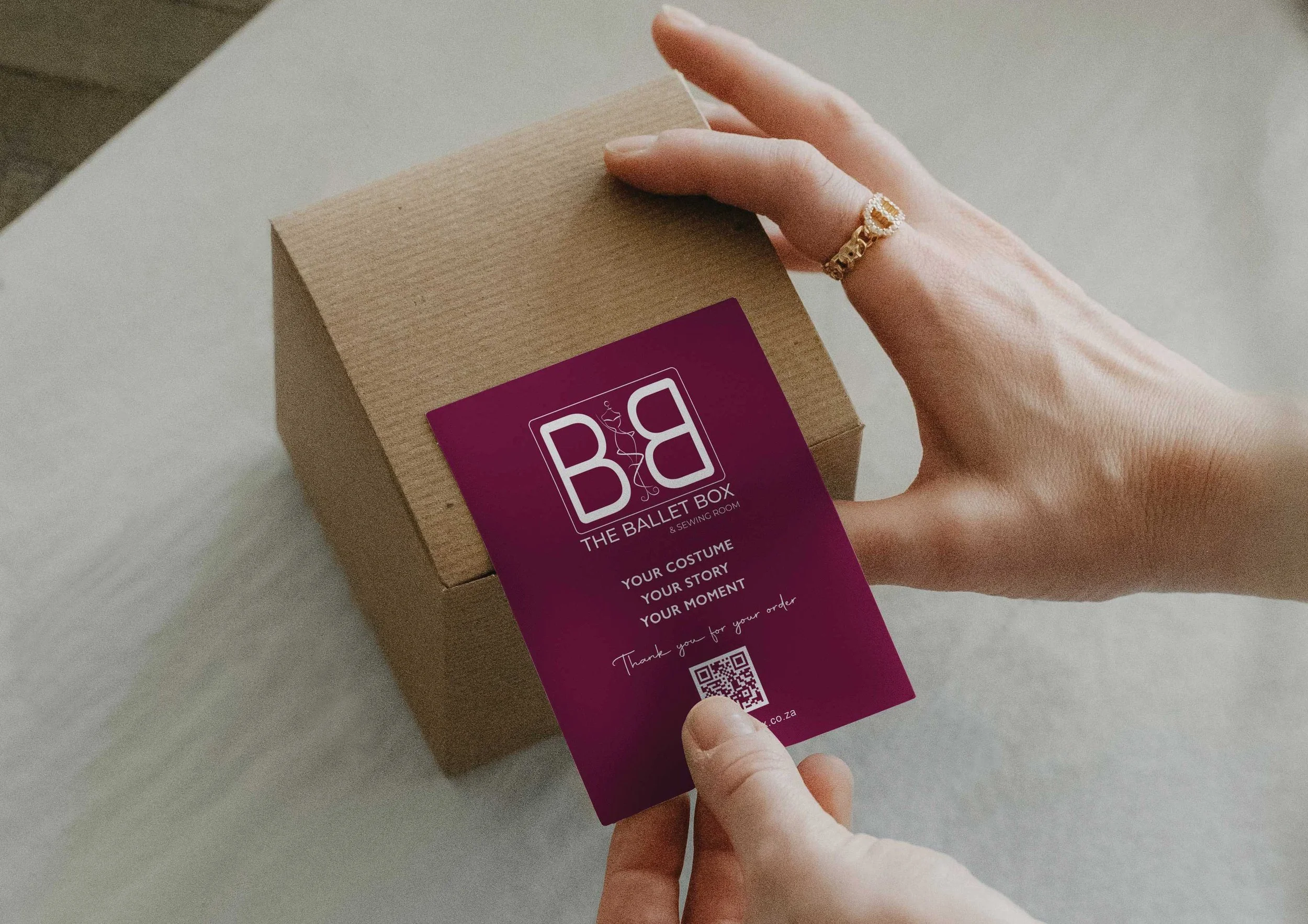 The Ballet Box Label Design Tygervally, Cape Town