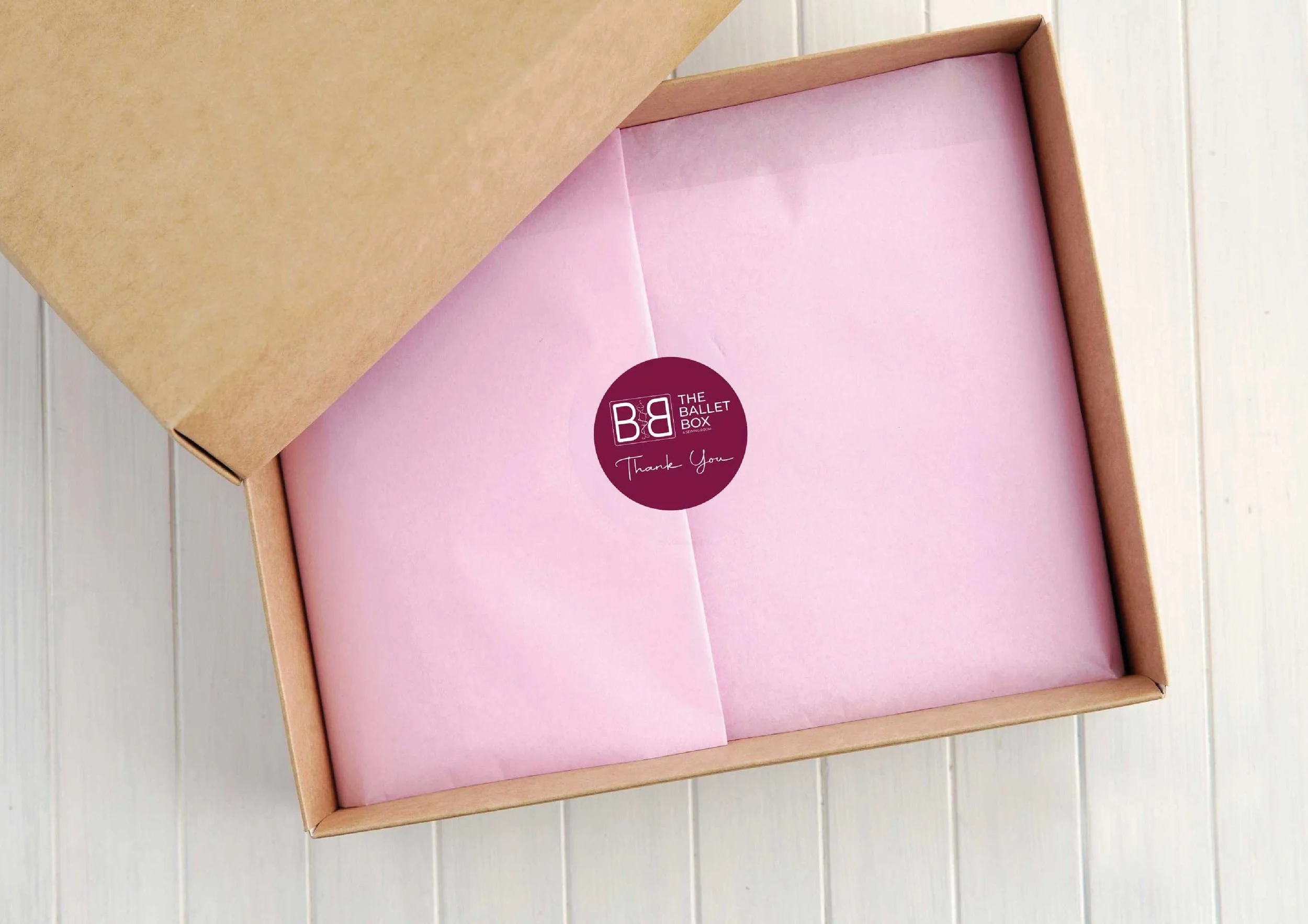 The Ballet Box Sticker Design