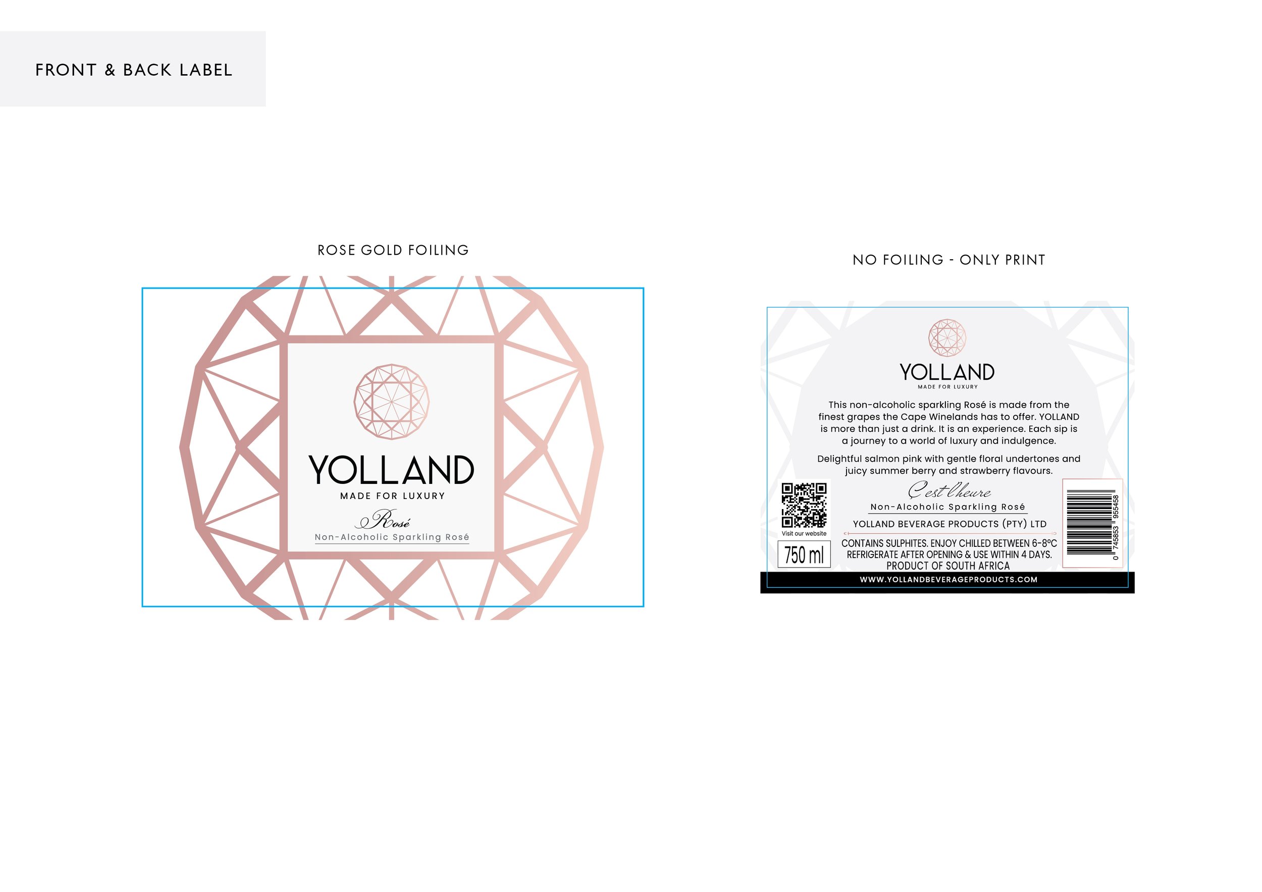 Yolland Non-Alcoholic Sparkling Wine