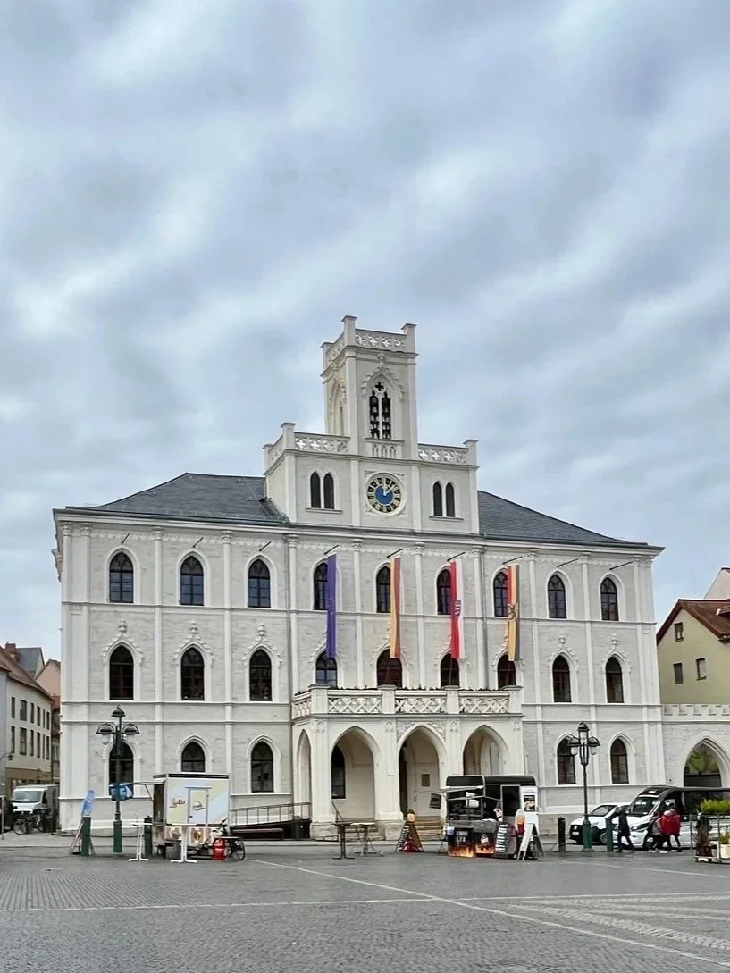 Weimar town hall on the market square
