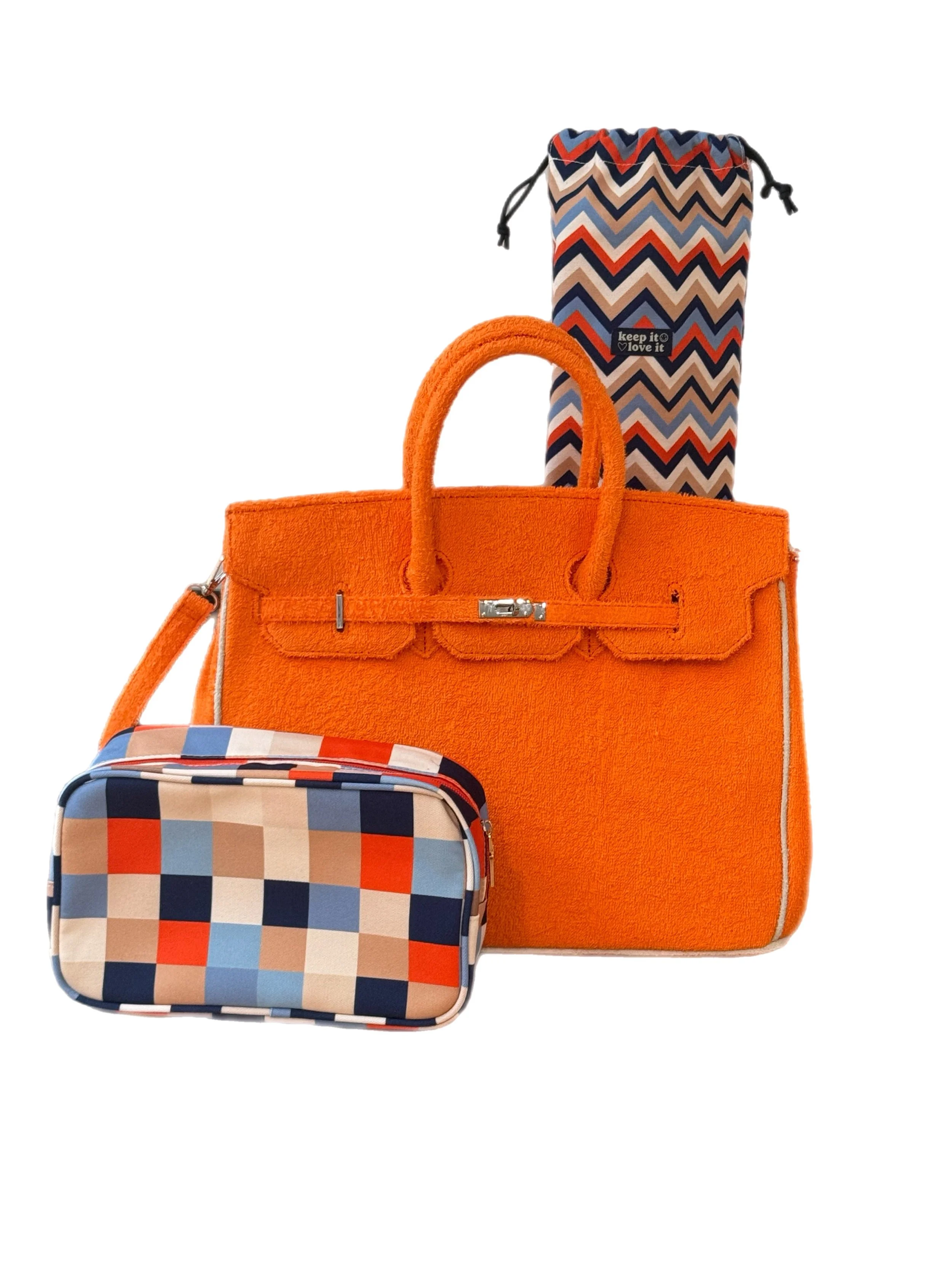 Orange Game Changer Tote